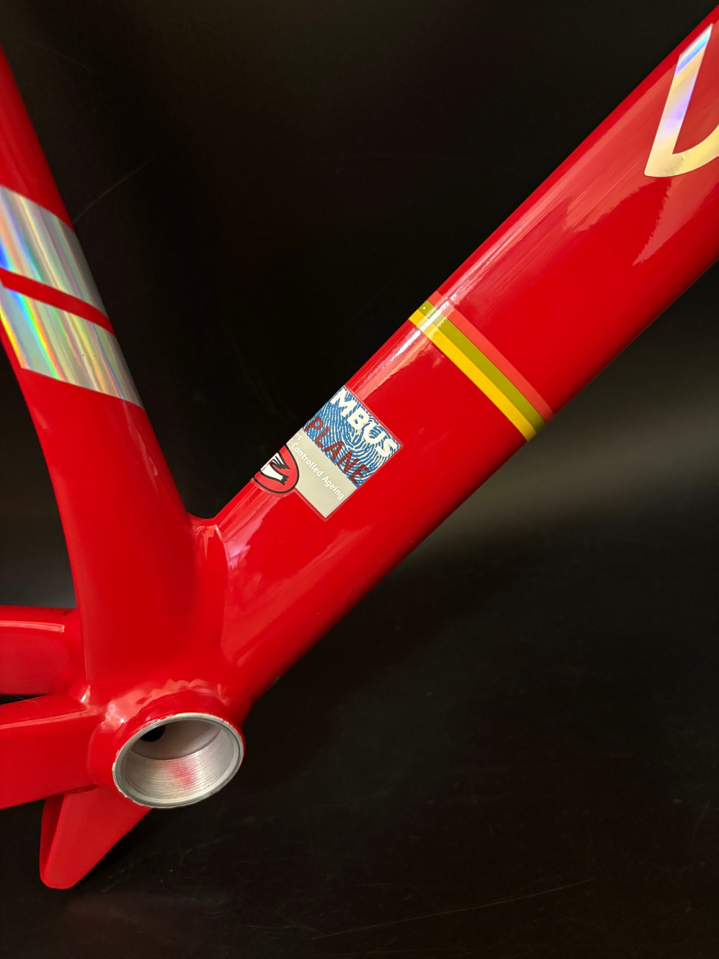 Cinelli Vigorelli Shark Frameset Red 56cm #2