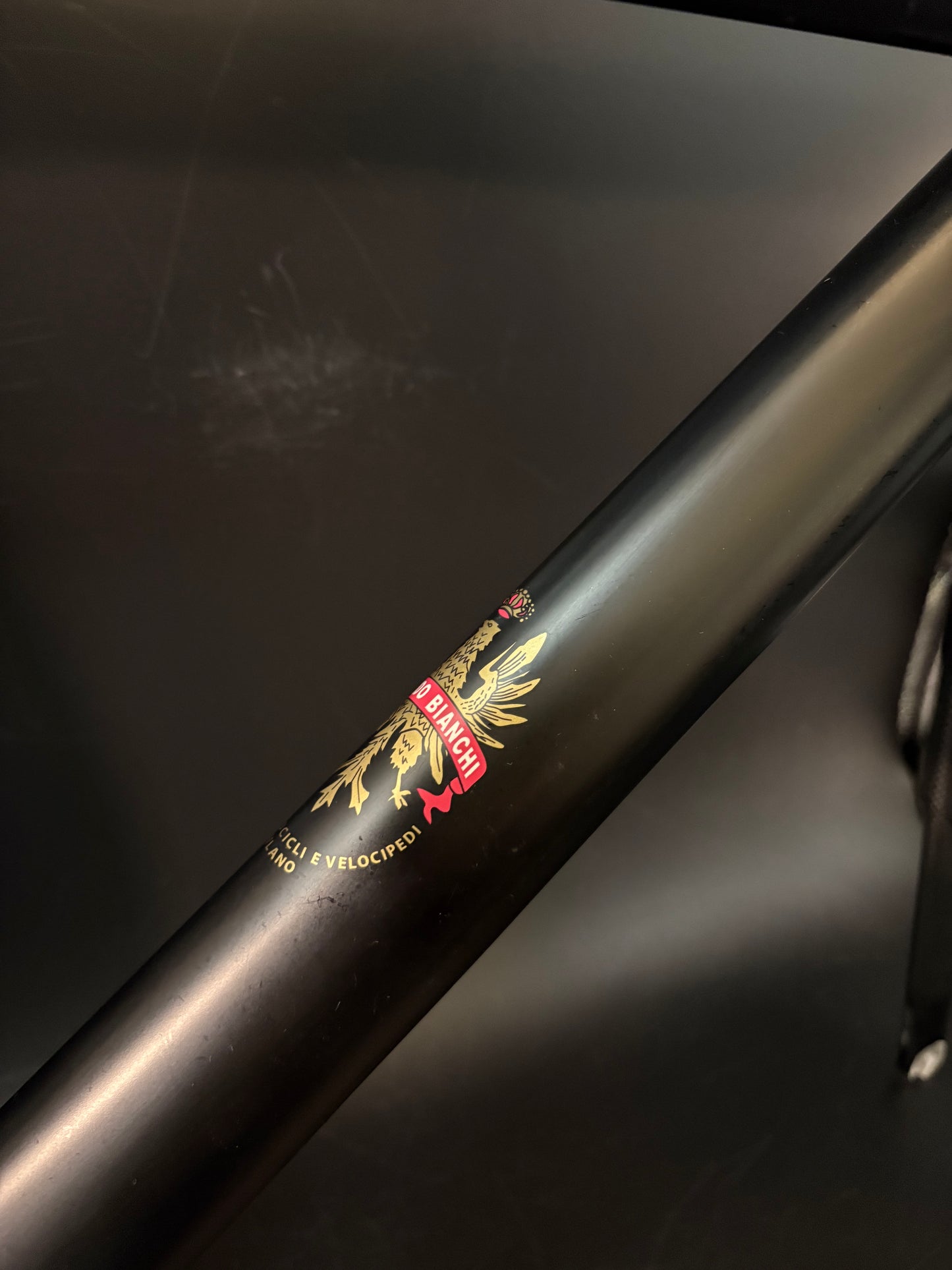Bianchi Super Pista Frameset Black 49cm