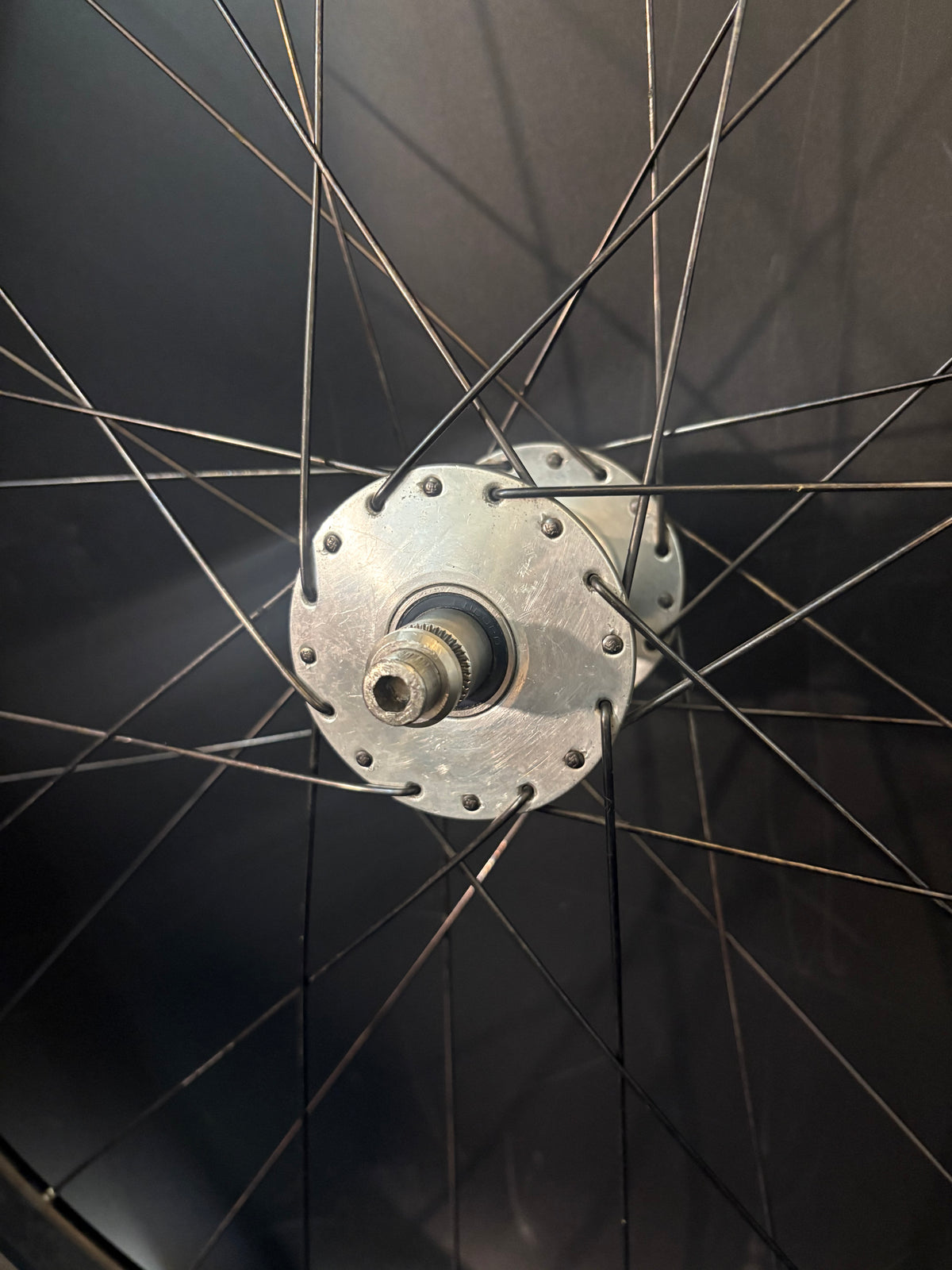 Velocity Deep V Black / Phil Wood Wheelset 32h