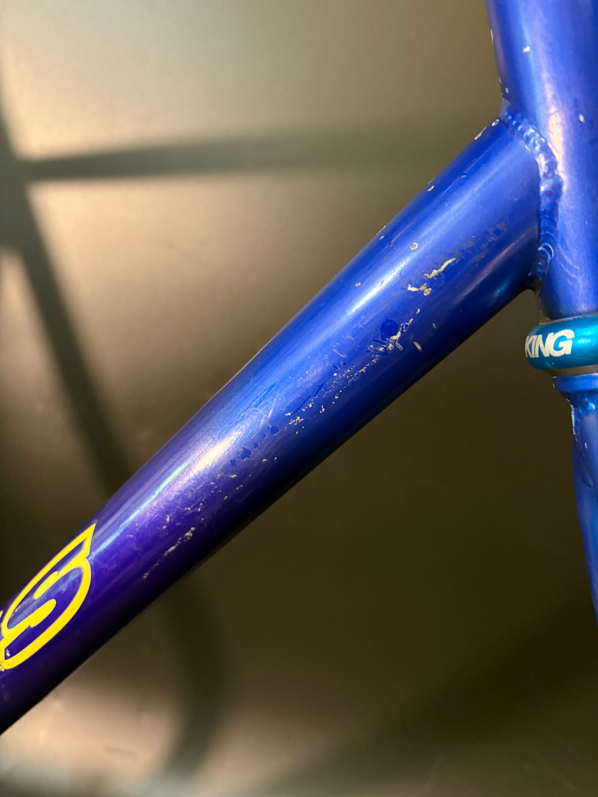 KHS Aero Track Frameset Blue/Purple Fade 55cm