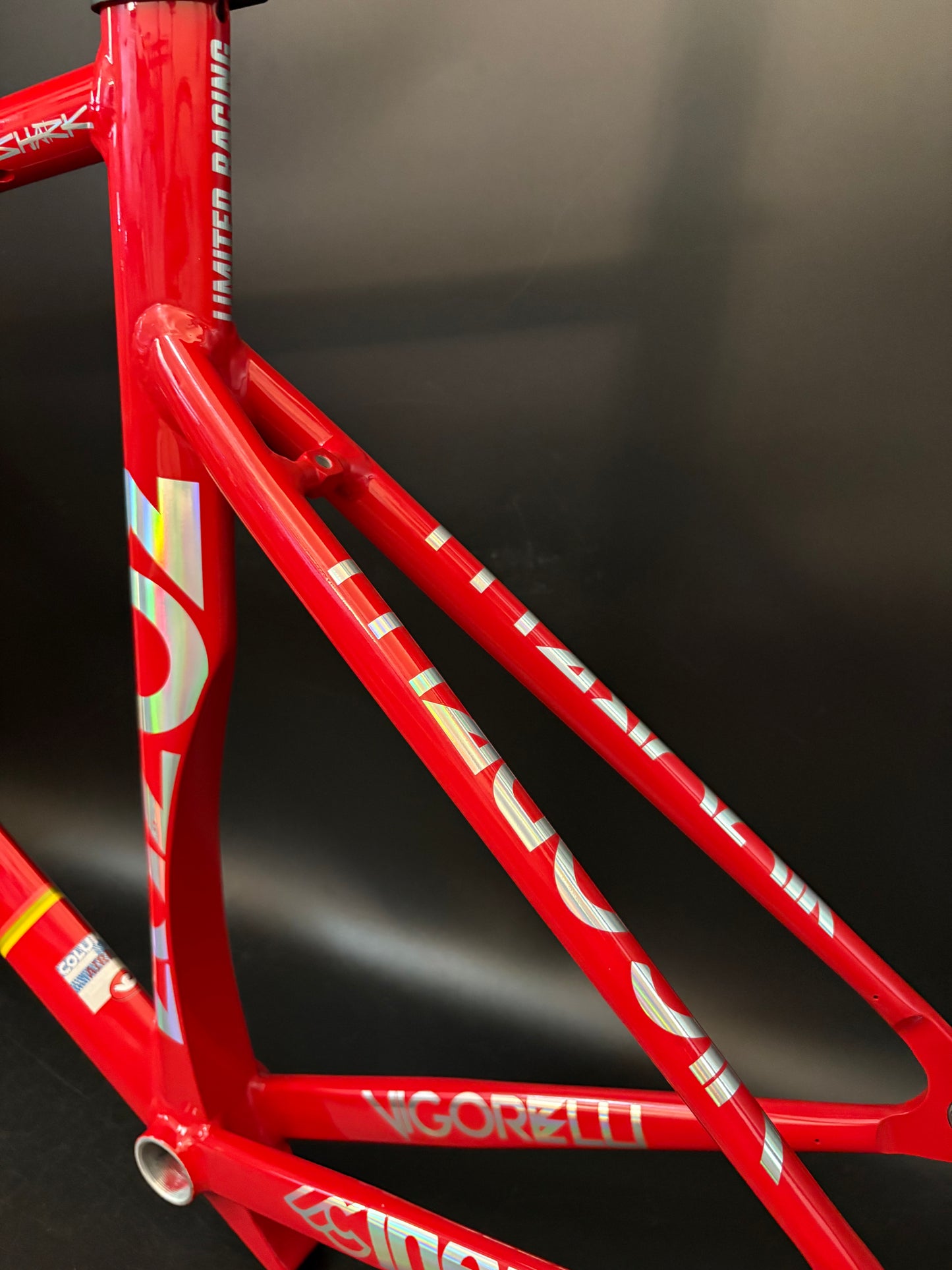 Cinelli Vigorelli Shark Frameset Red 54cm
