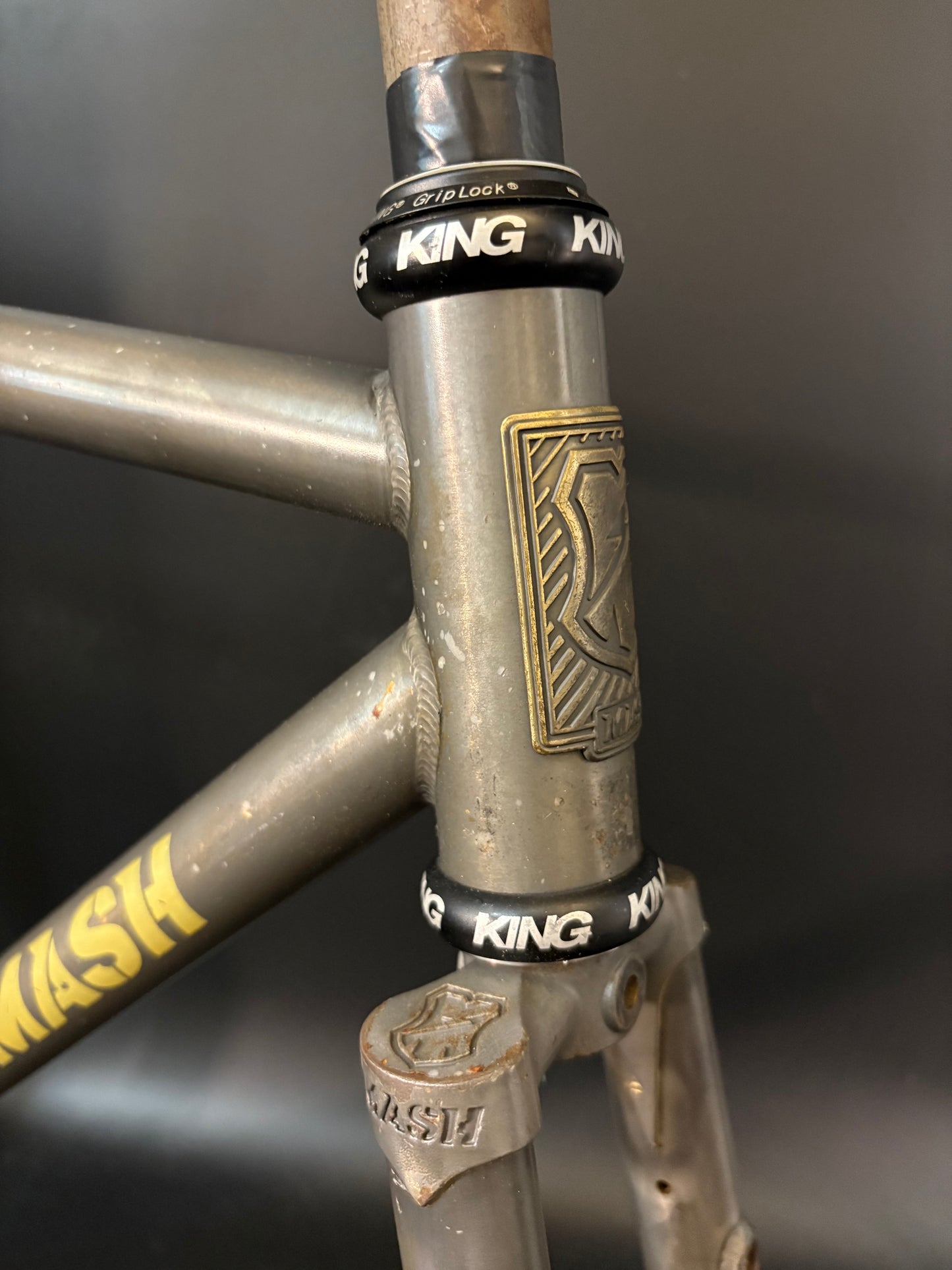 Mash Steel Frameset Raw 50cm XS w/ Rack