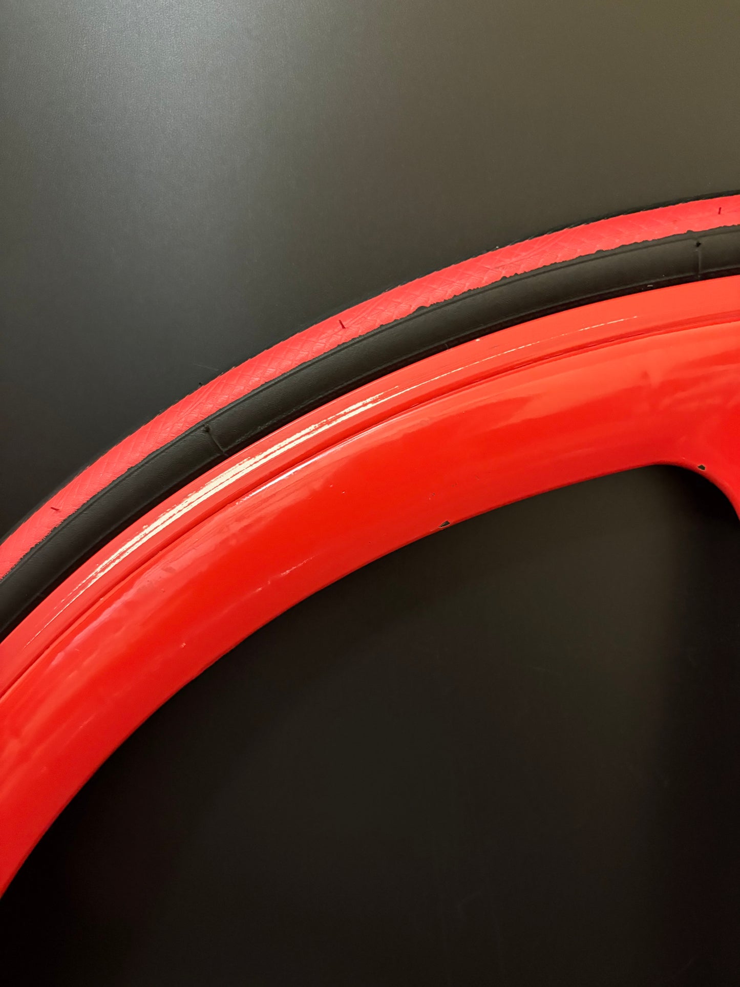 Aerospoke Clincher Front Wheel Red