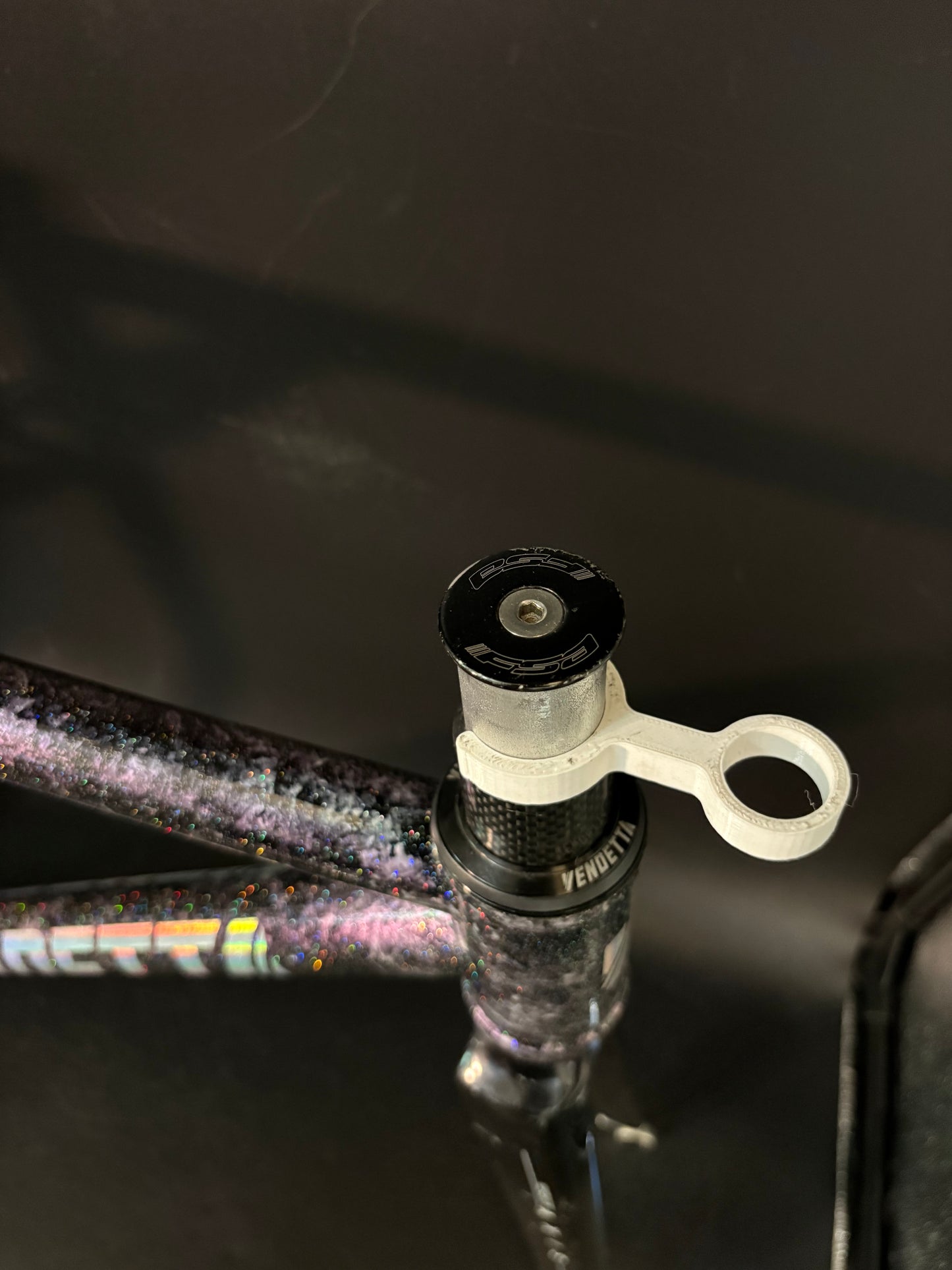 Vendetta Triple T Frameset Purple Marble Sparkle XS