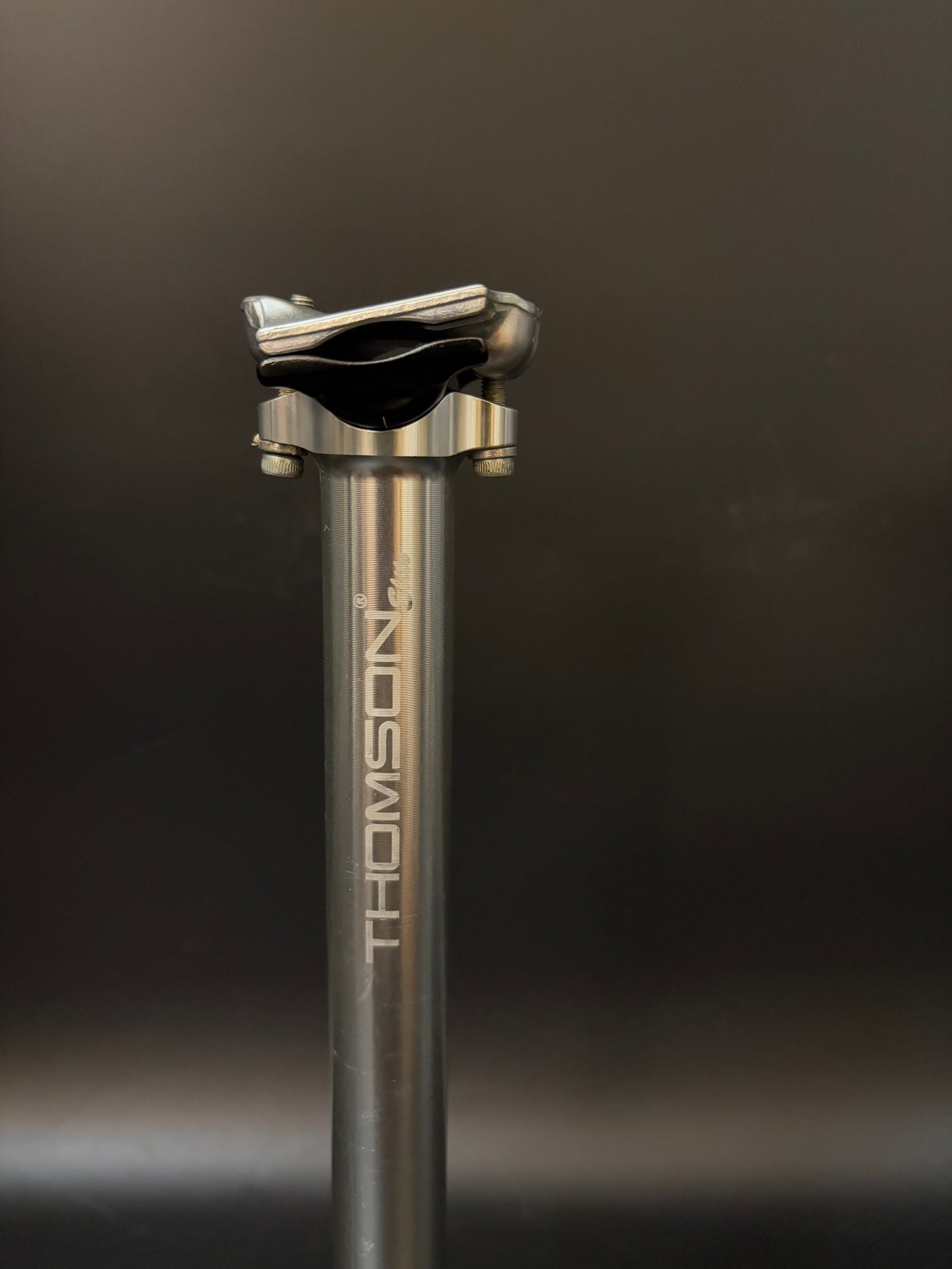 Thomson Elite Seatpost Silver/Black 27.2 330mm