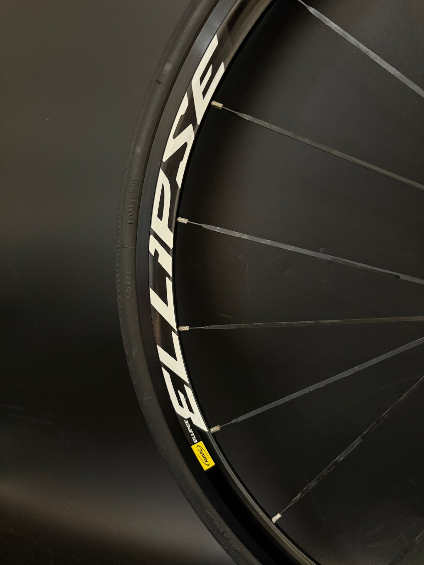 Mavic Ellipse Wheelset Black 20h