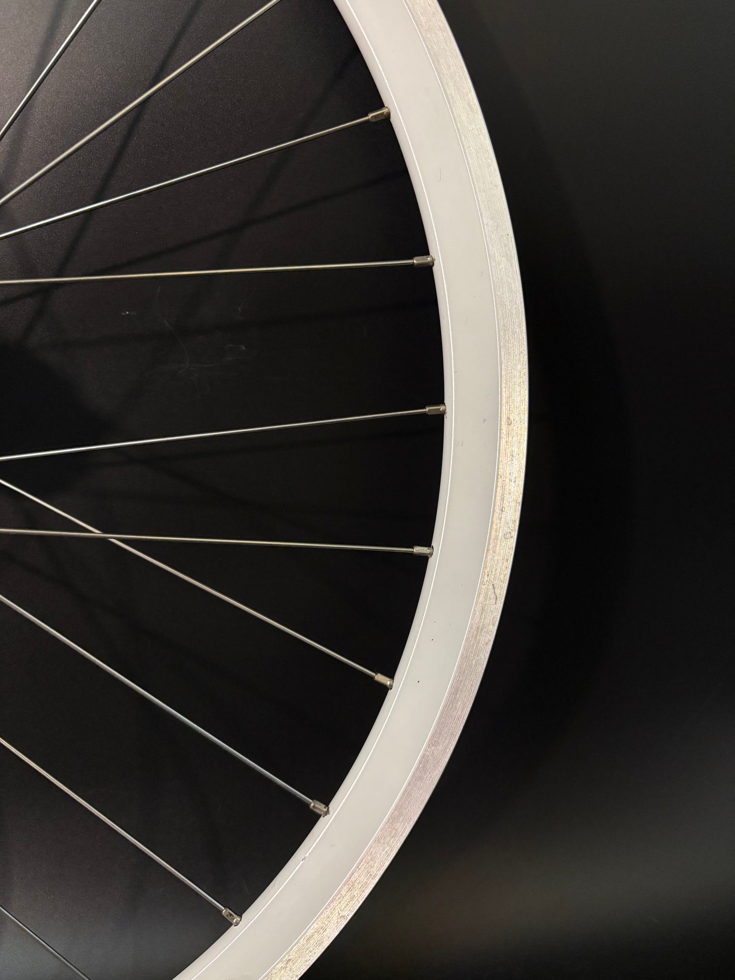 Shroom Components White Machined Wheelset 32h