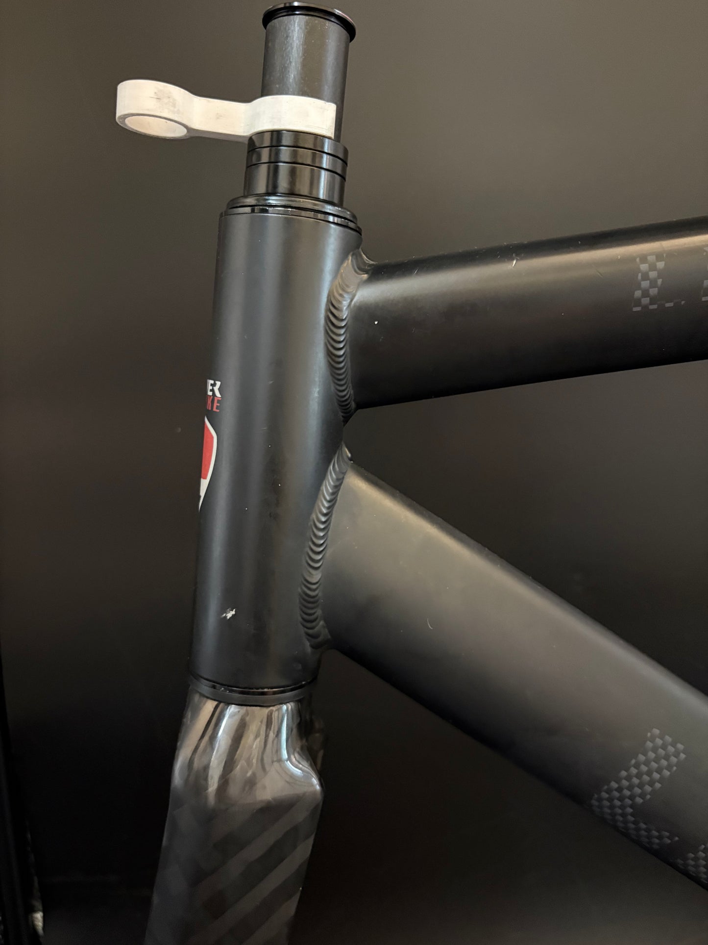 Leader 721 Frameset Black 58cm