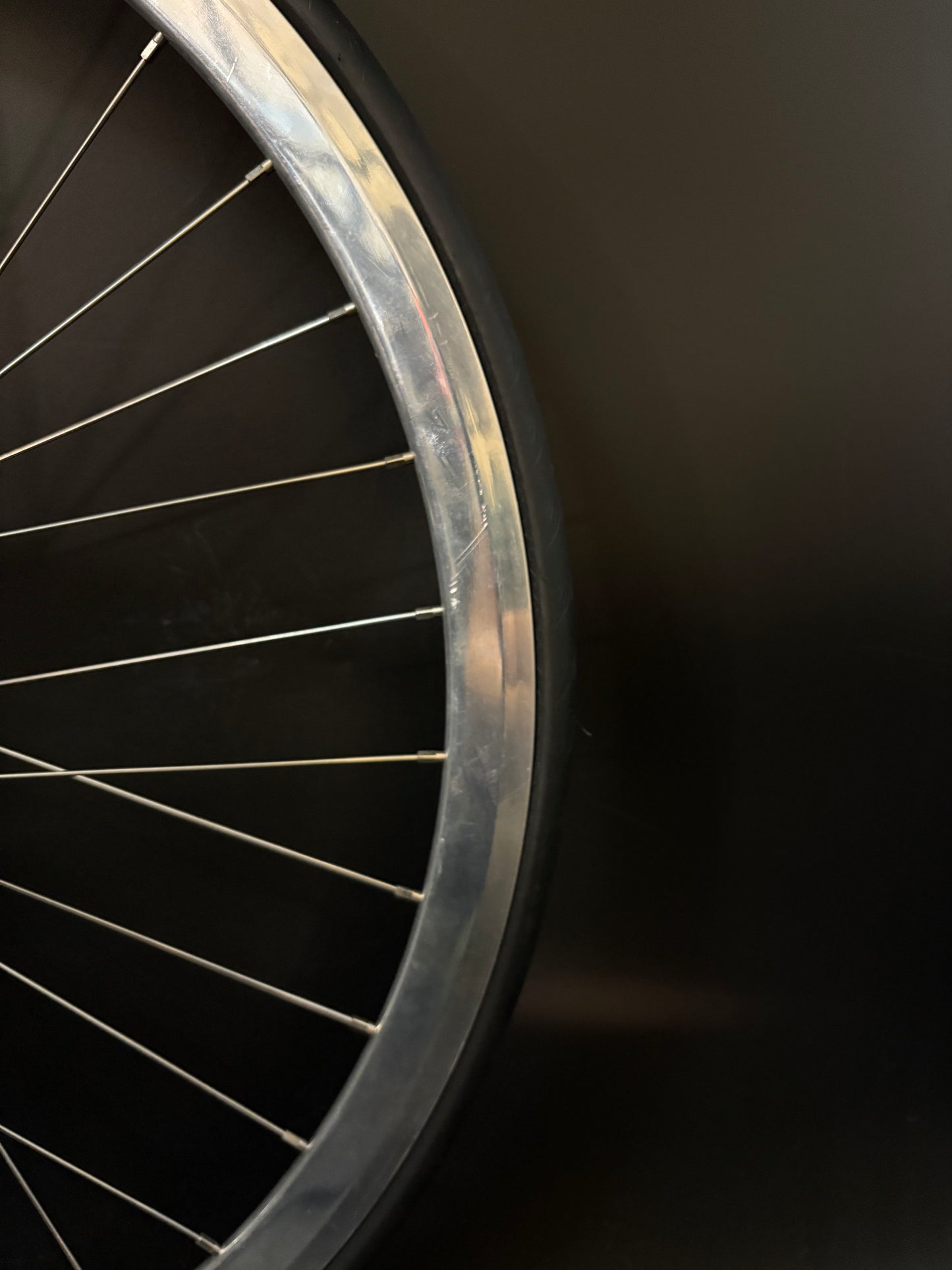 Velocity Deep V Silver / Phil Wood LF Wheelset 32/36h