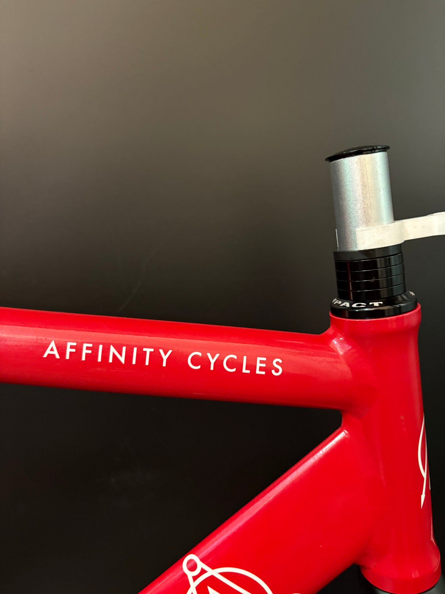 Affinity Kissena Frameset Red 55cm M