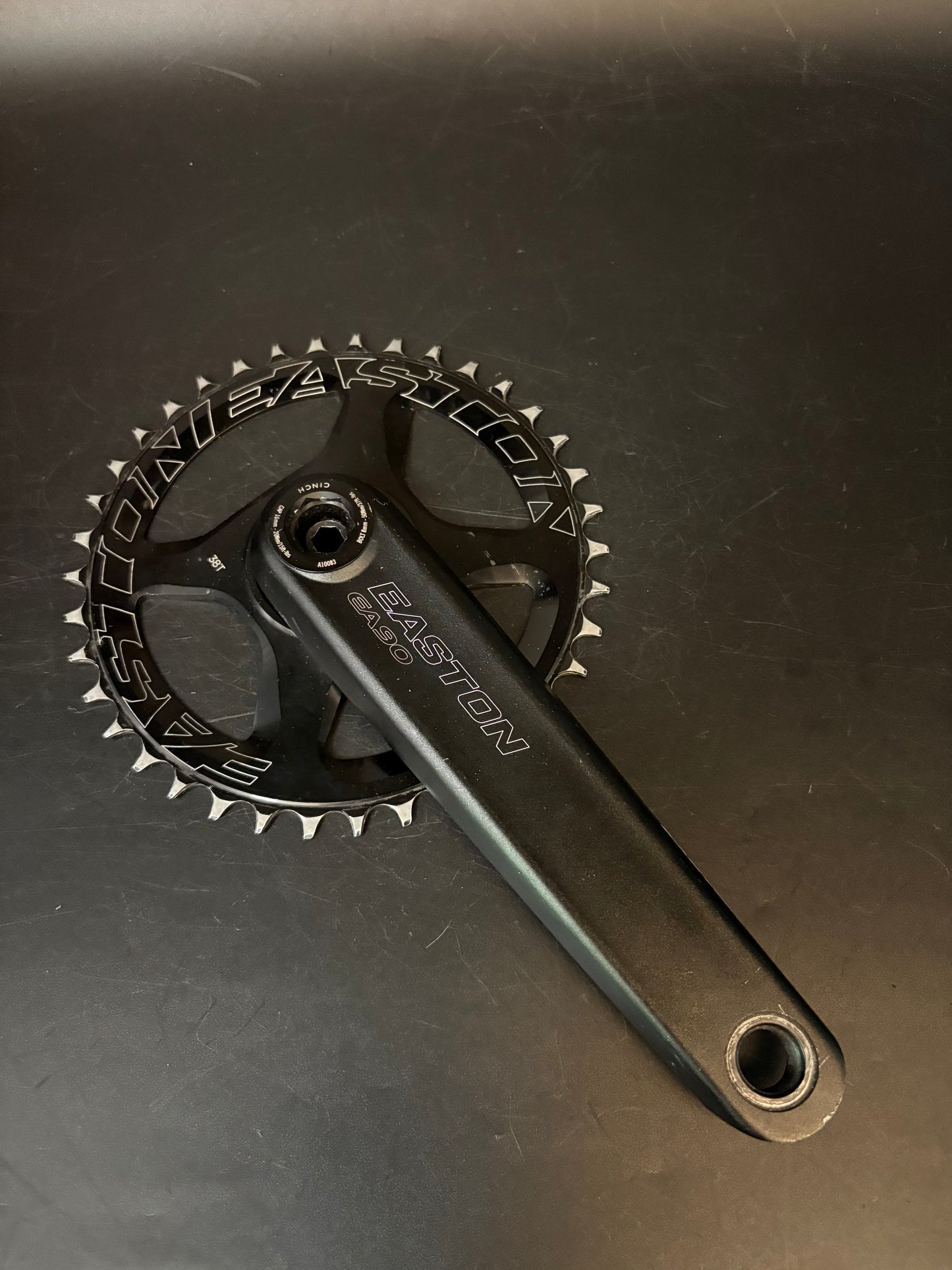 Easton EA90 Crankset Black 170mm 32/38/47t