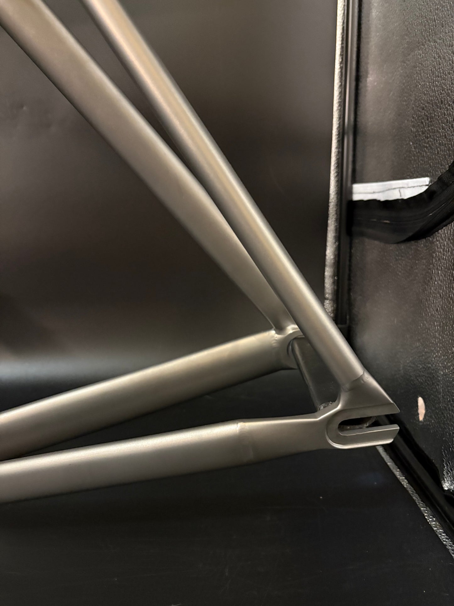 NEW Weis Hammer Ti Track Frameset Titanium Custom Finishing 55.5cm TT 71cm ST center