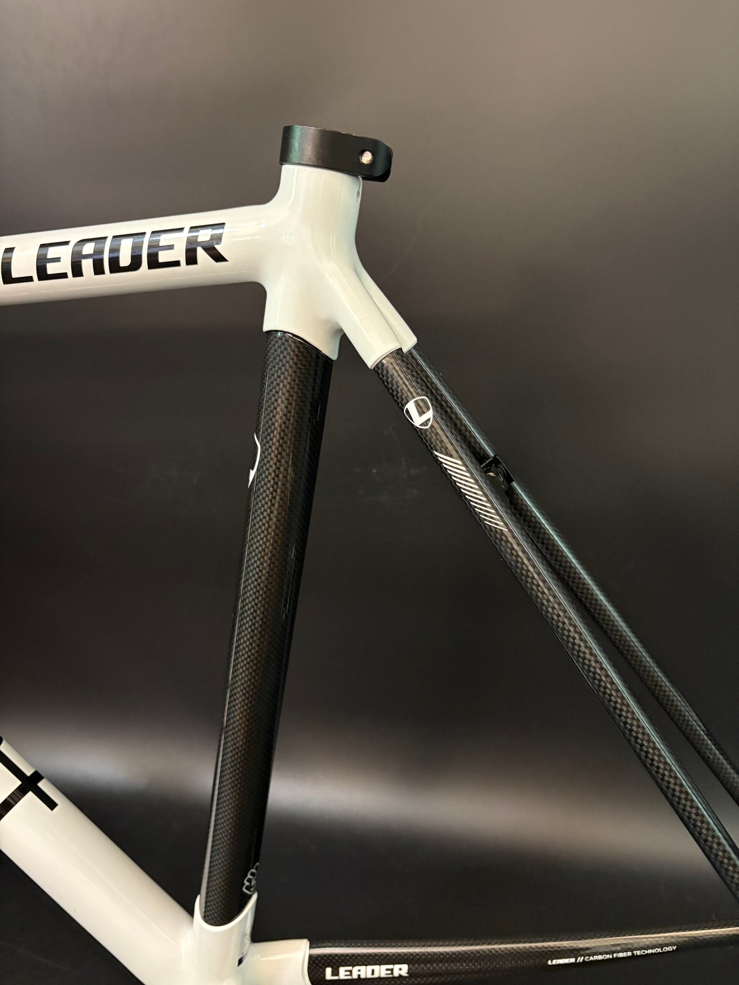 Leader EQNX Carbon Frameset White 54cm