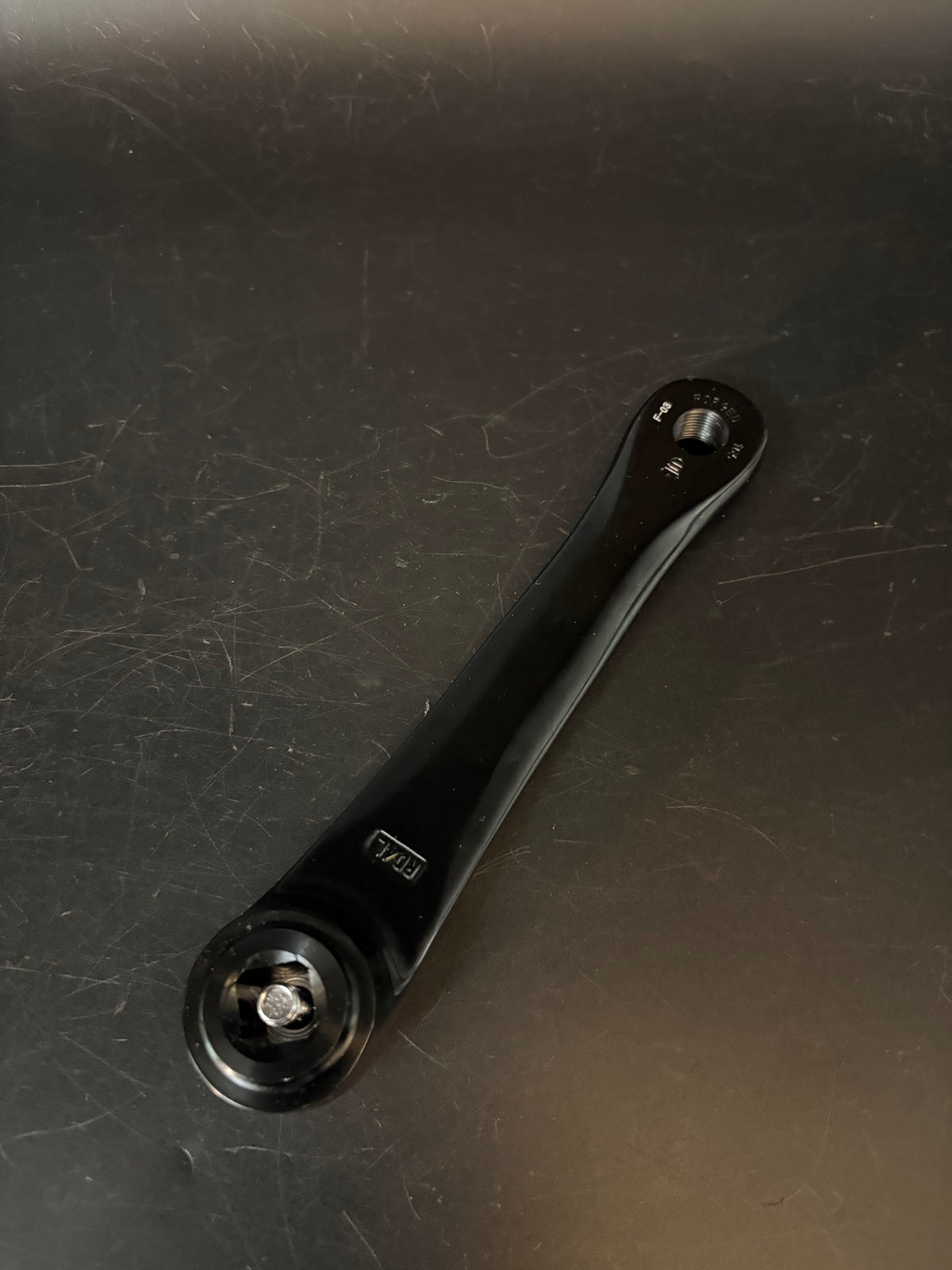 Sugino RD4 Mighty Comp Crankset Black 165mm 48t 130bcd