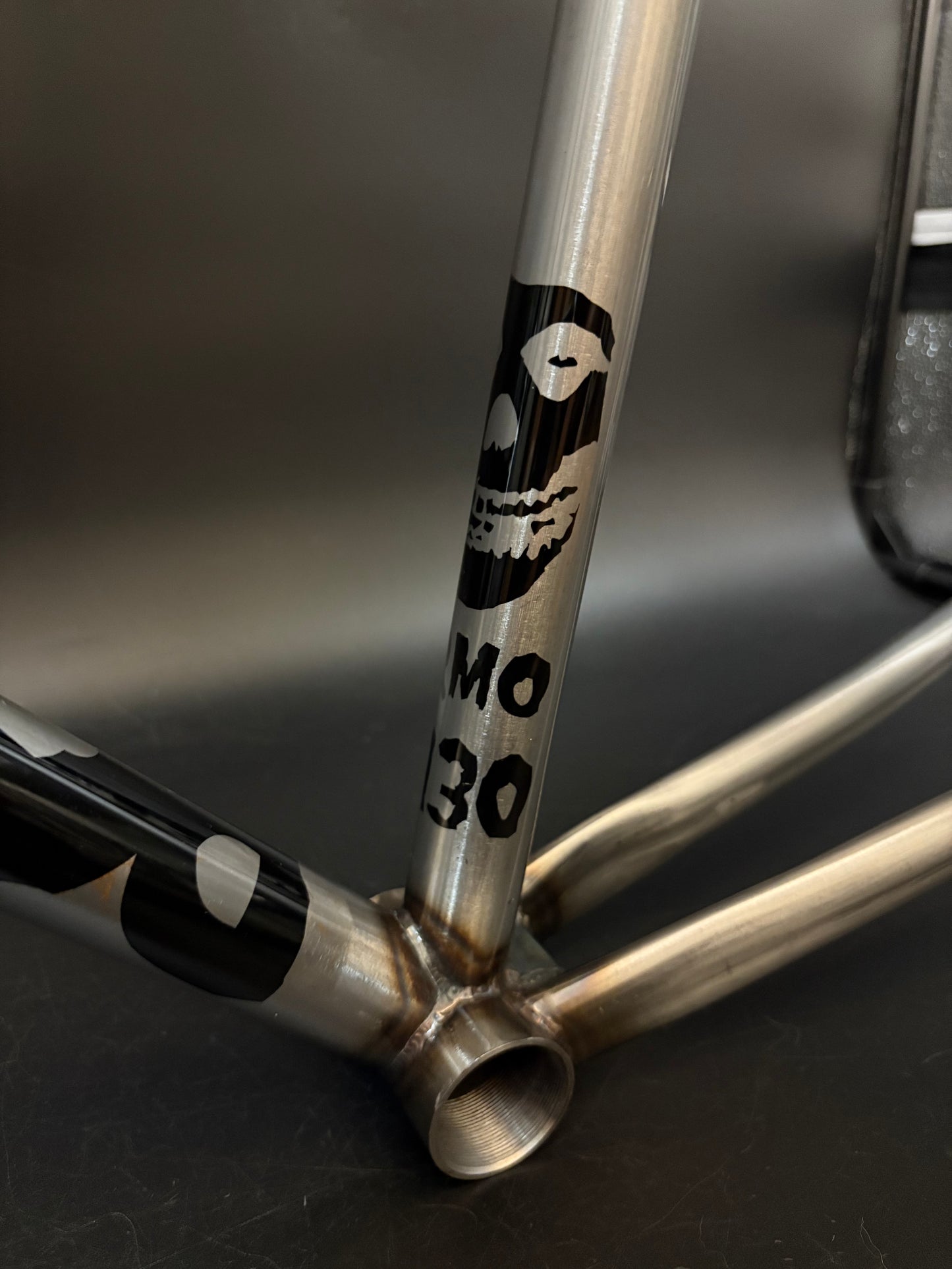 Bombardiers Cuda Frameset Raw Steel 54cm