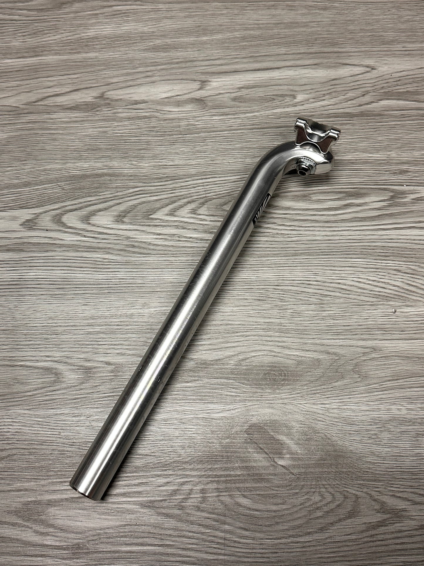 Soma Setback Seatpost Silver 27.2 350mm