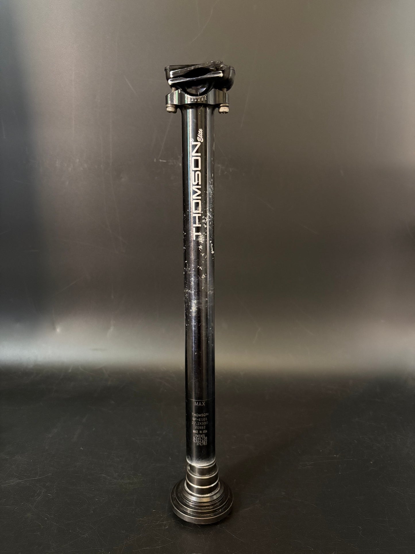 Thomson Elite Seatpost Black 27.2 330mm