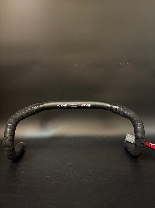 Cinelli Pista Drop Handlebar Black 42cm 31.8