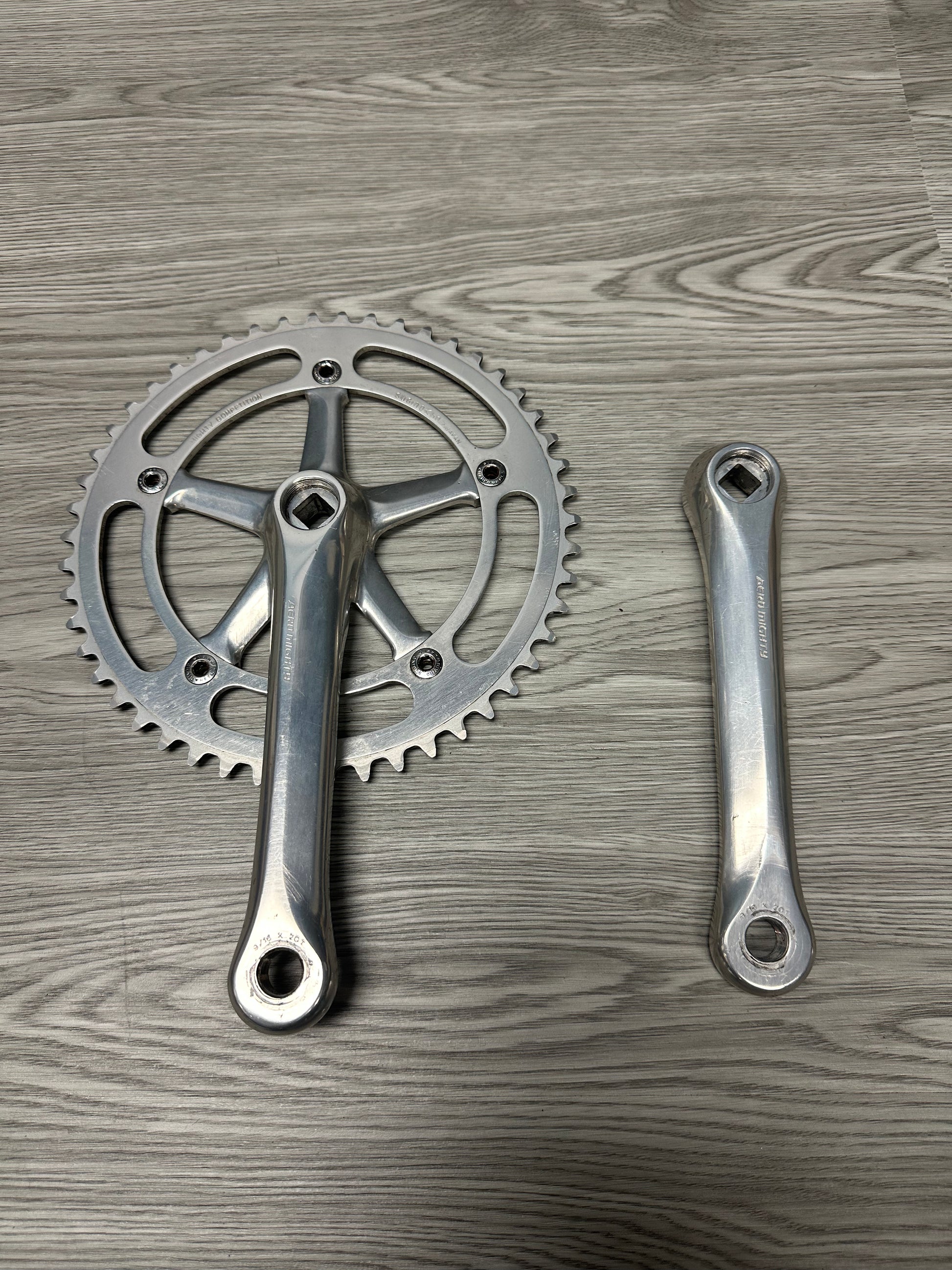 Sugino store mighty crankset