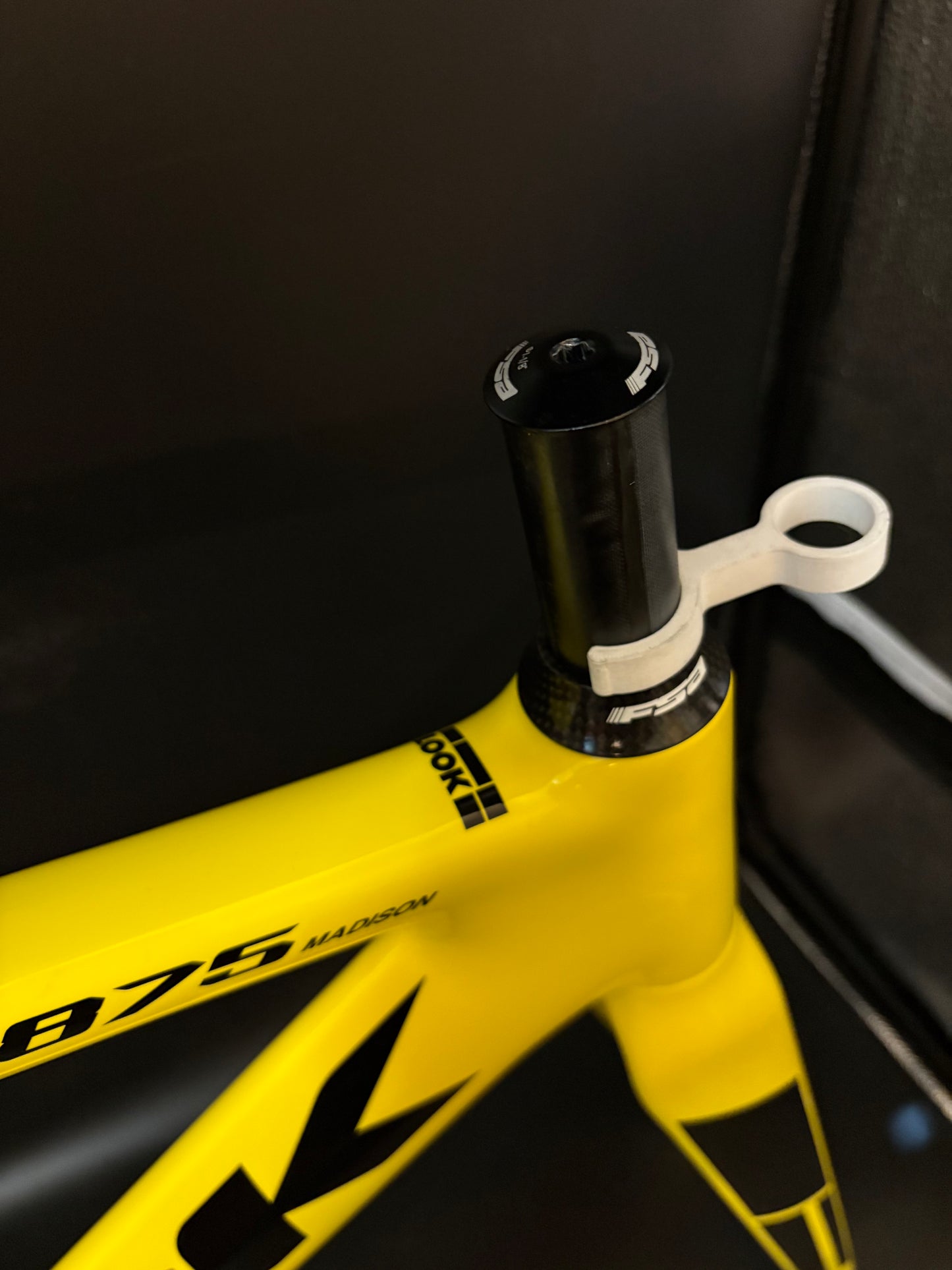 Look 875 Madison Frameset Yellow Carbon Small