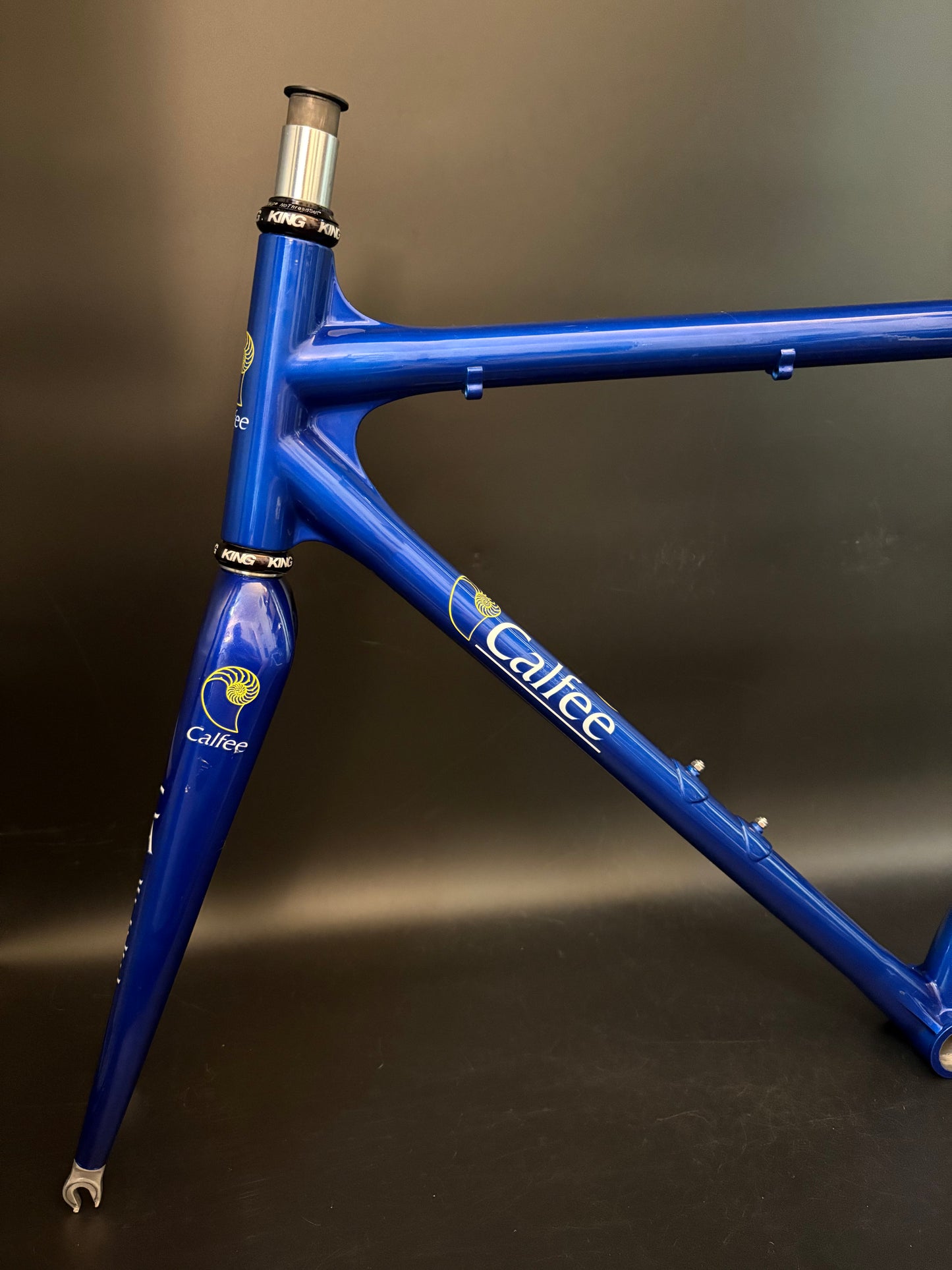Calfee Pista Roya Carbon Frameset Blue 56cm