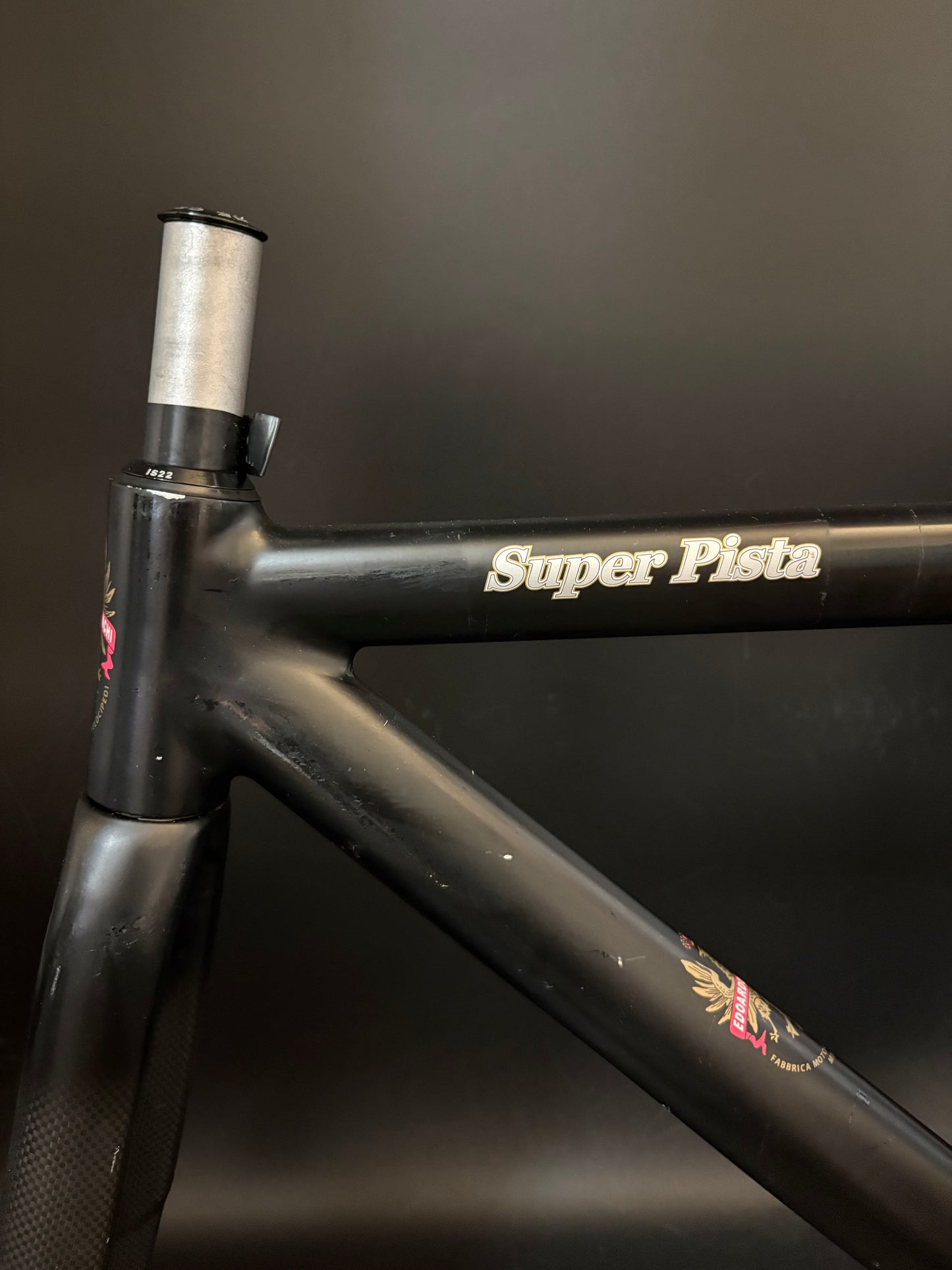 Bianchi Super Pista Frameset Black 49cm