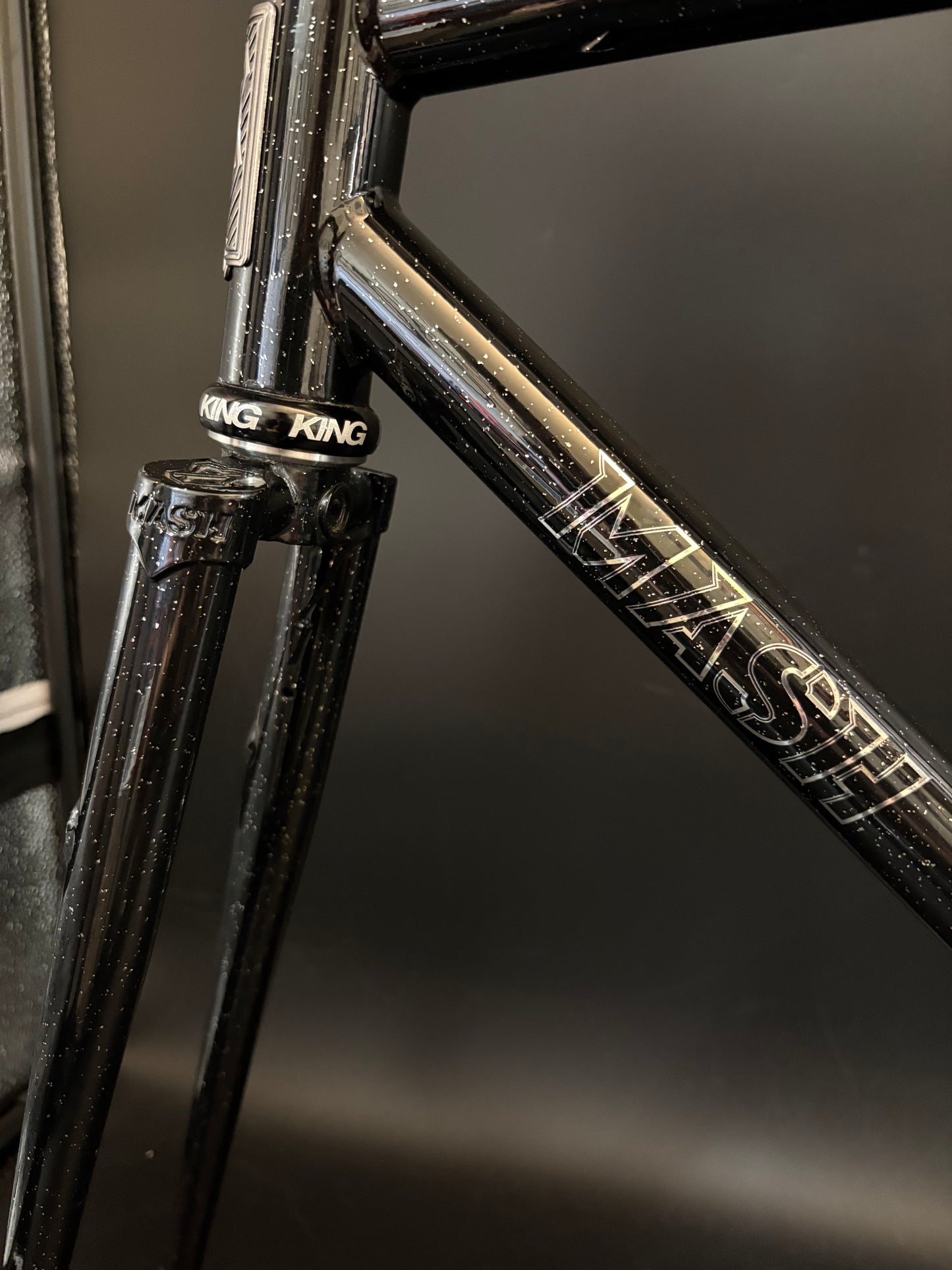 Mash Steel Frameset Black Sparkle MJS 53cm Small