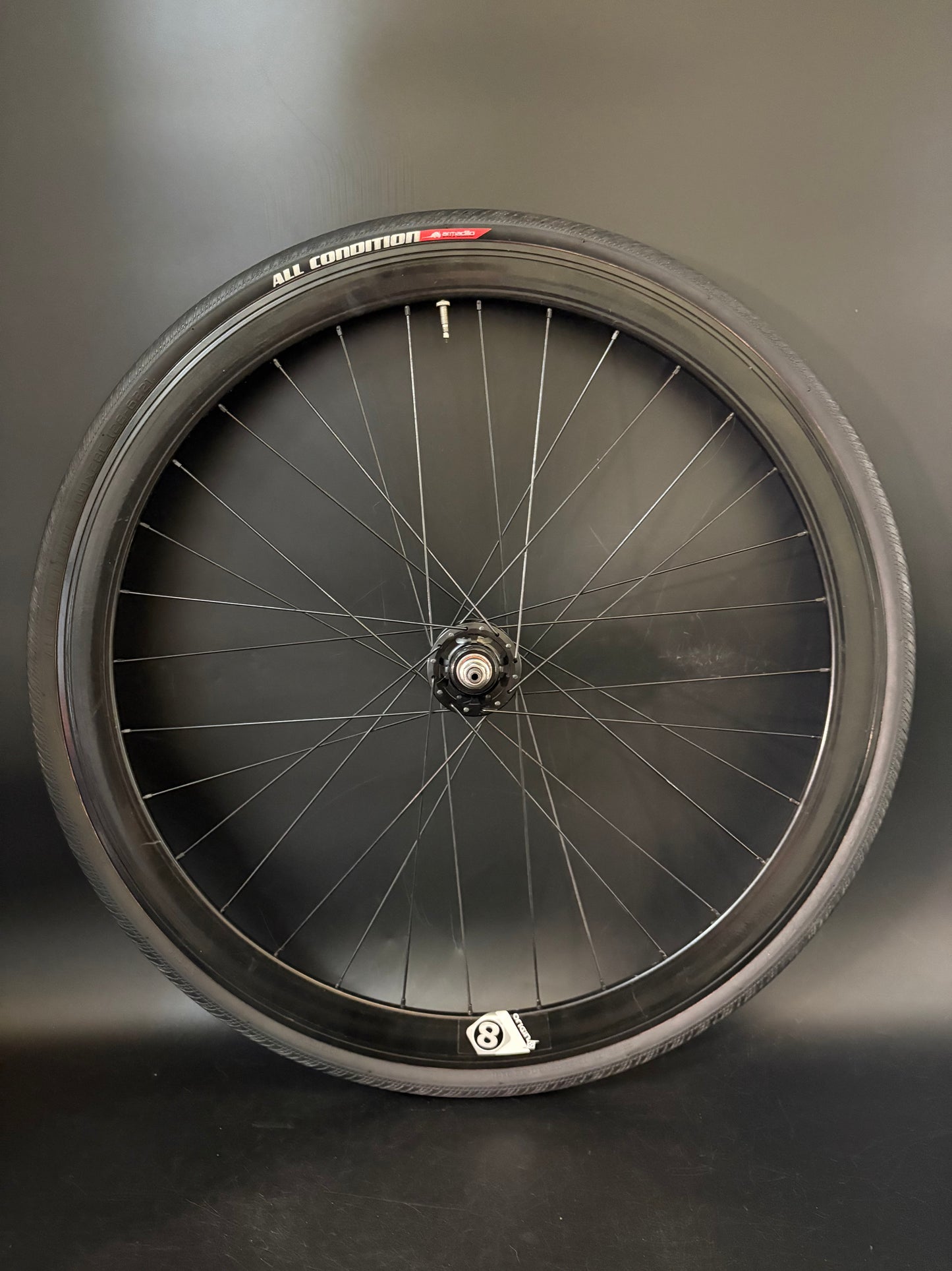 Origin 8 Track Attack Wheelset Black 32h