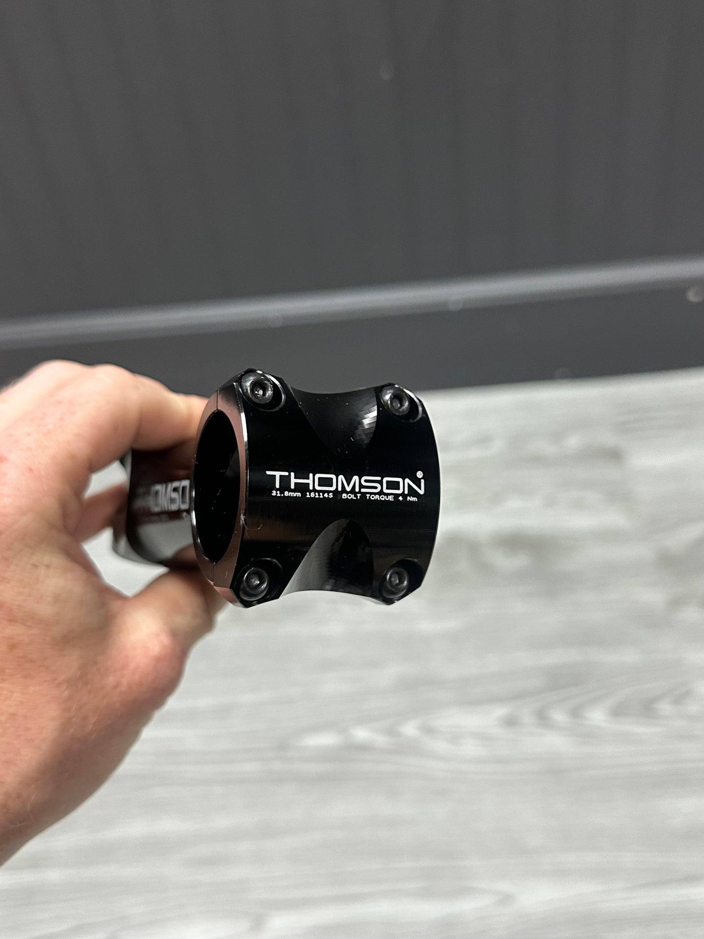 Thomson X4 Stem Black 110mm 10deg 31.8