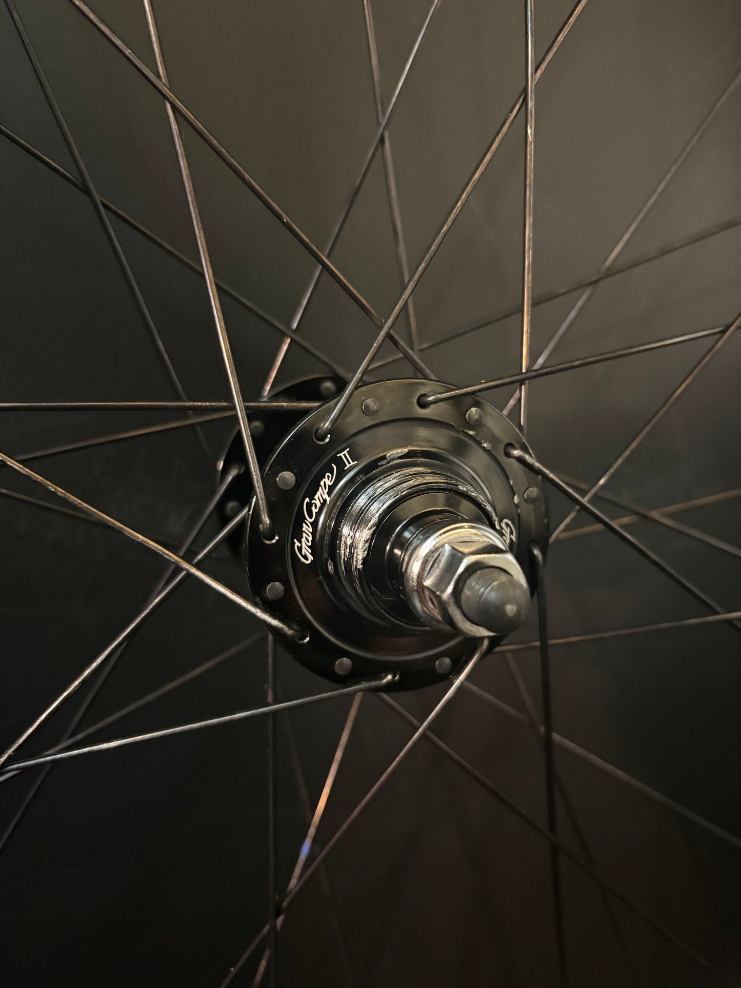 H Plus Son Archetype / Gran Compe HF Wheelset Black 32h Tubeless