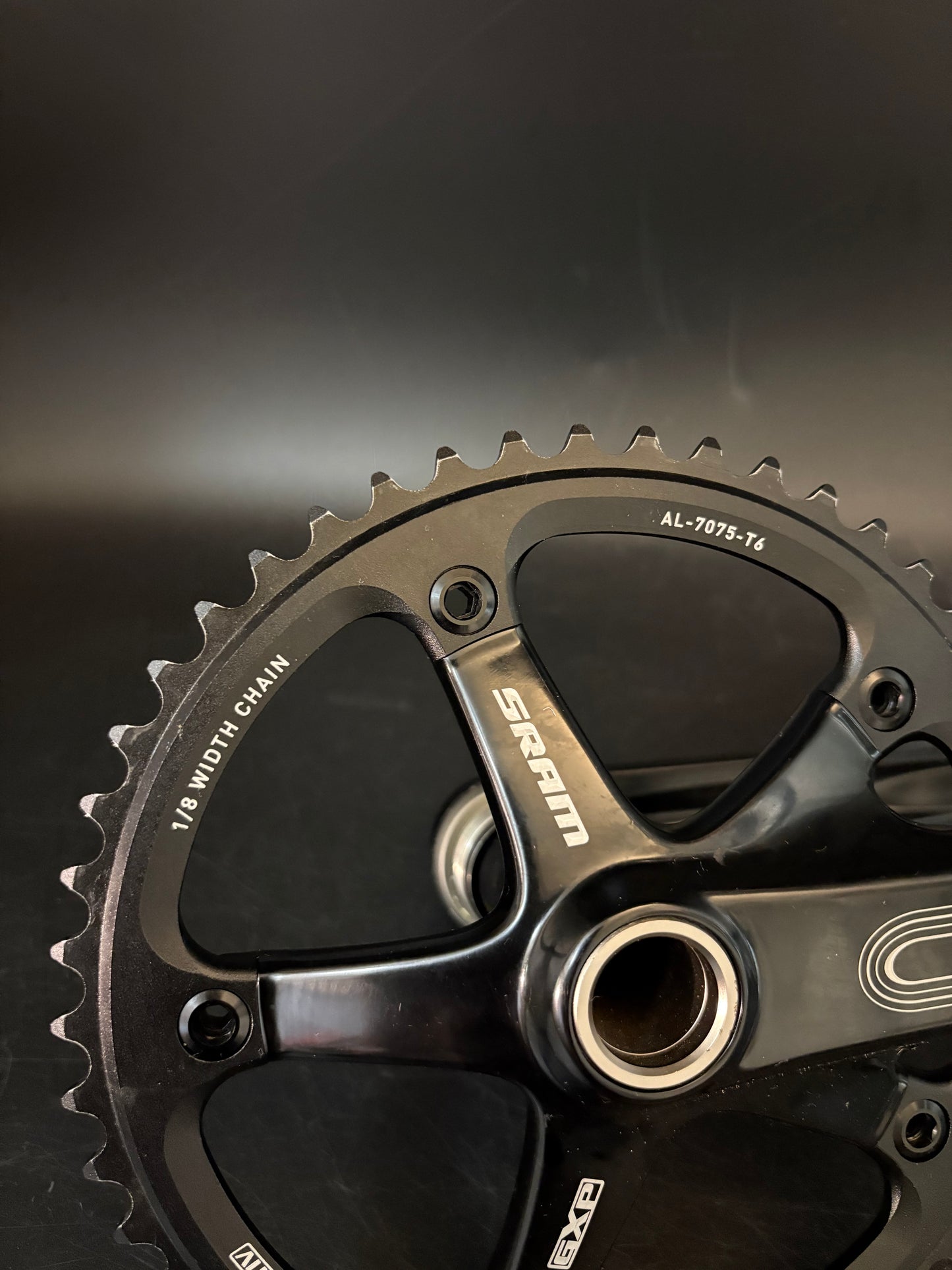 Sram Omnium Crankset Black 170mm 48t #1
