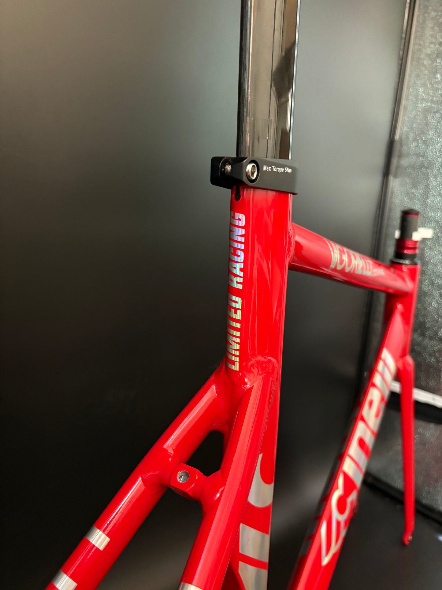 Cinelli Vigorelli Shark Frameset Red 54cm