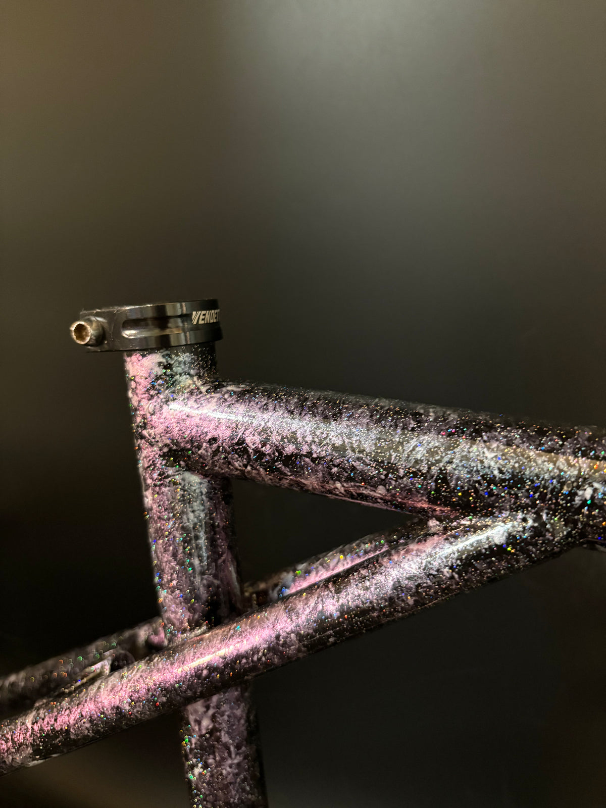 Vendetta Triple T Frameset Purple Marble Sparkle XS