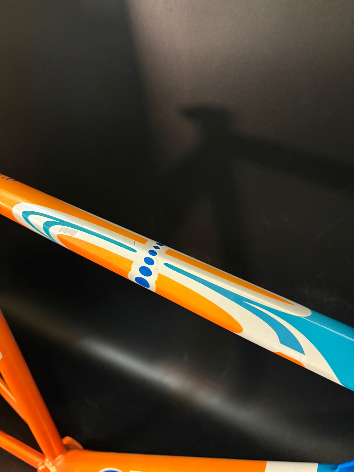 Orbea Lobular Pista Frameset Team Euskaltel Orange/Blue 57sm ST 54cm TT