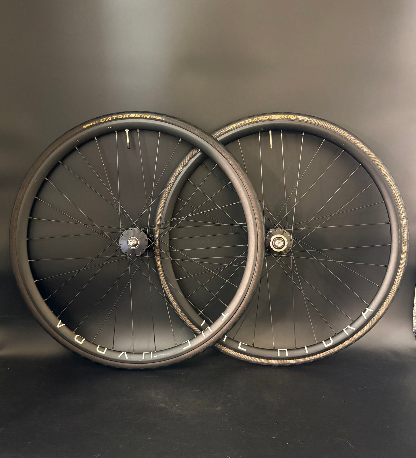 H Plus Son Hydra / Phil Wood HF Wheelset Black 32h #2