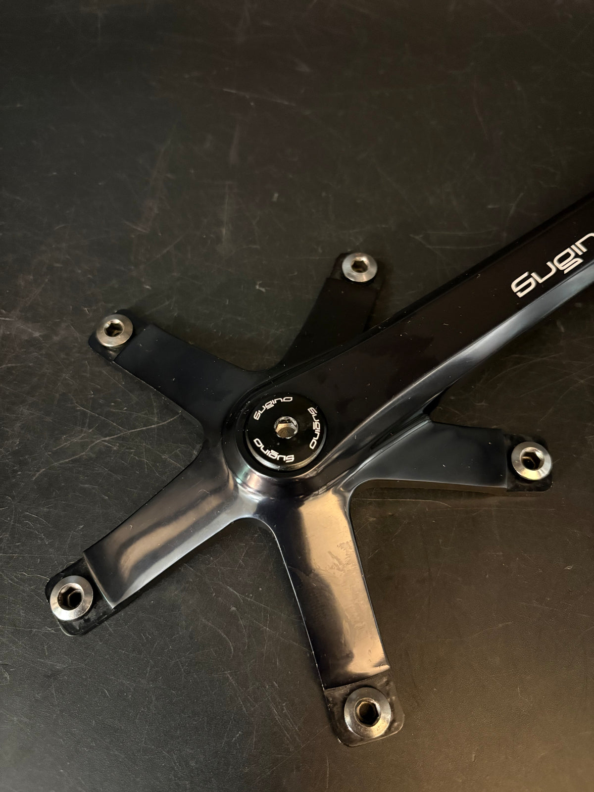 Sugino 75 Cranks Black 165mm