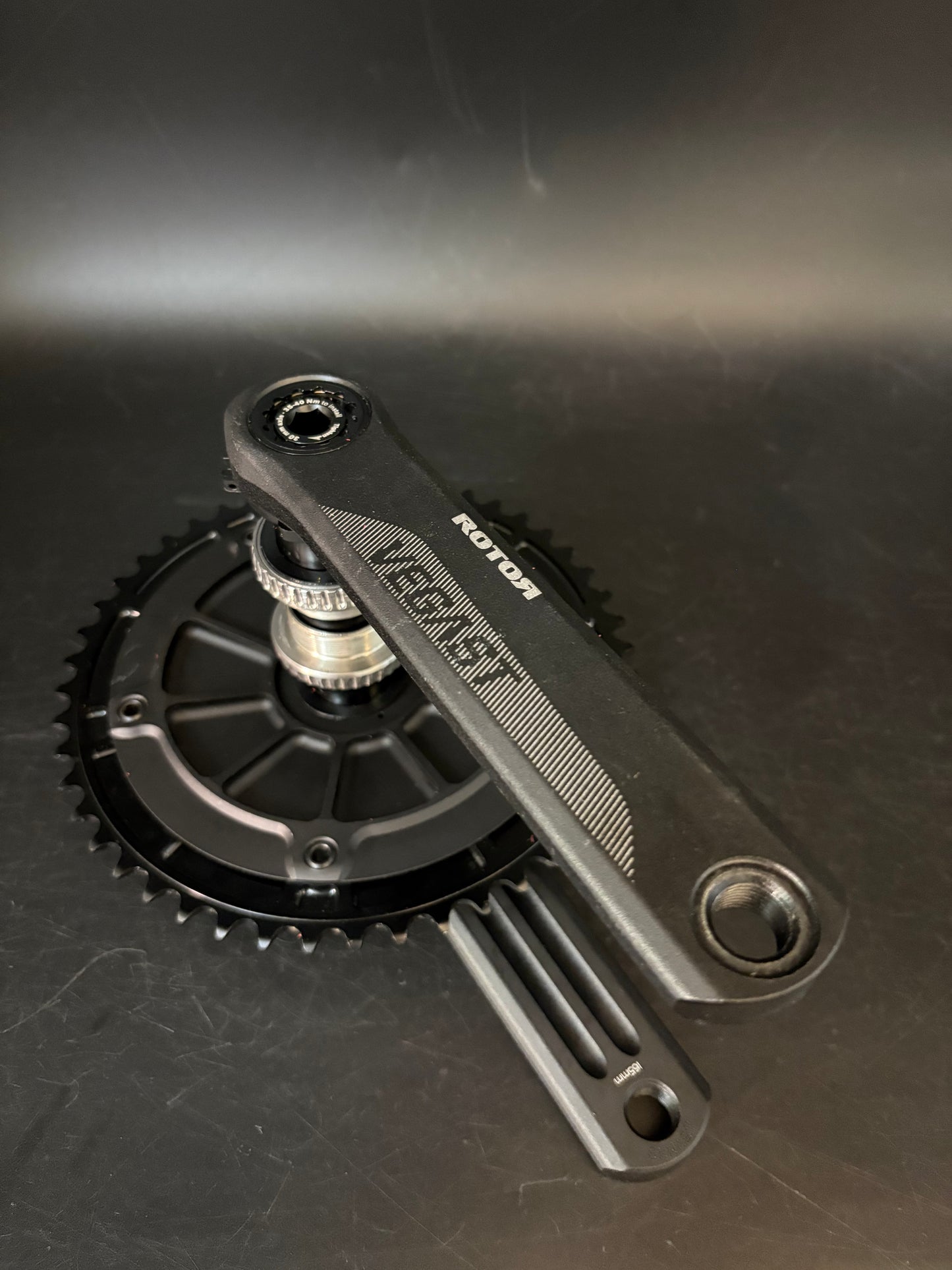Rotor Vegast Crankset Black 165mm 48t