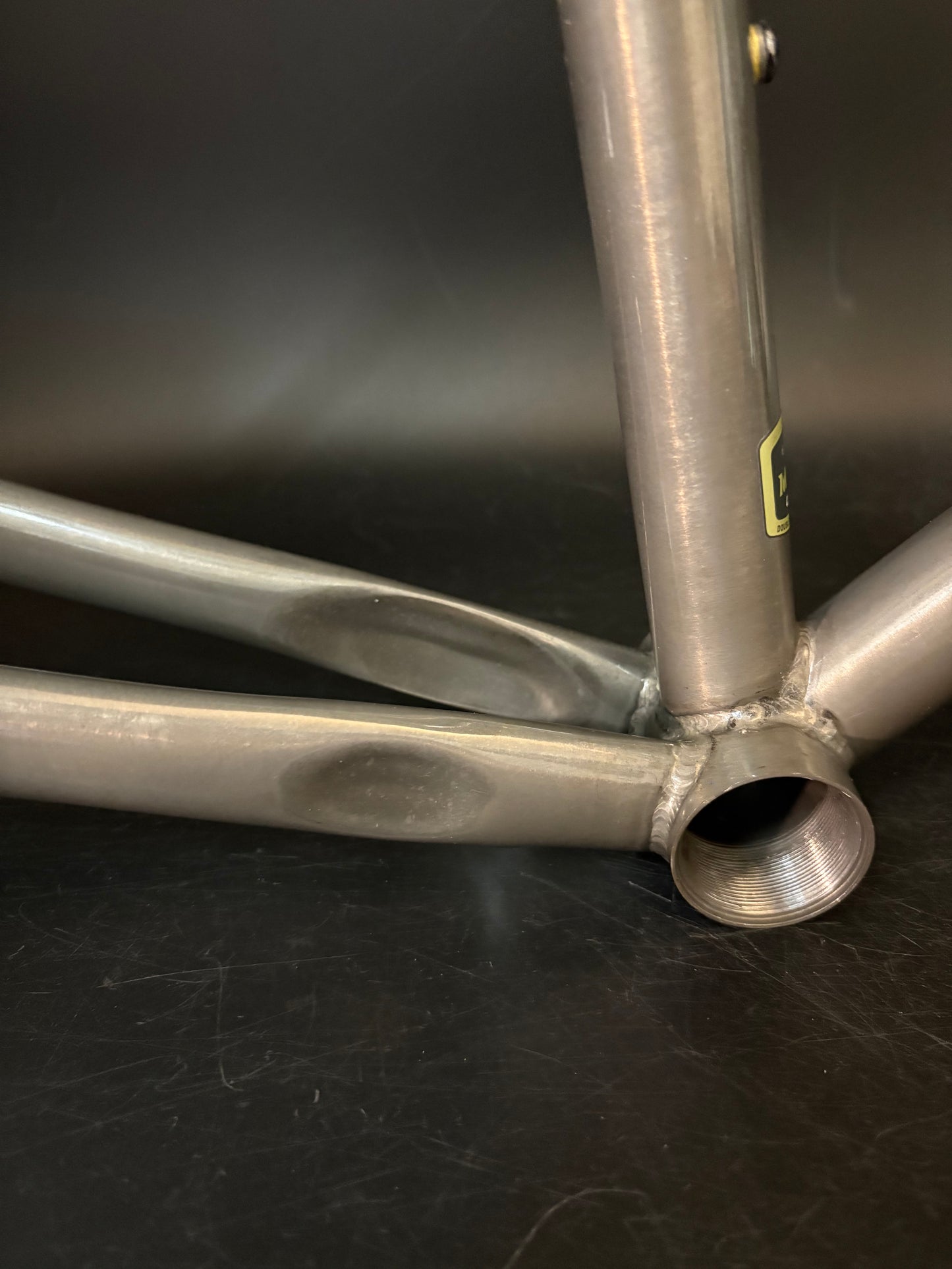 Mash Steel Frameset Teal/Raw 55cm Medium