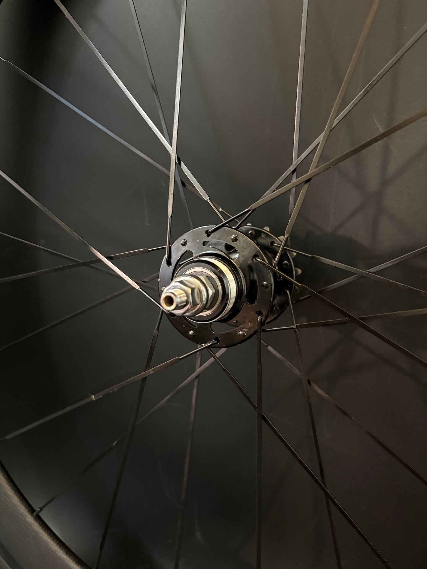 Unbranded 50mm Carbon Clincher / Novatec Wheelset 20/24h