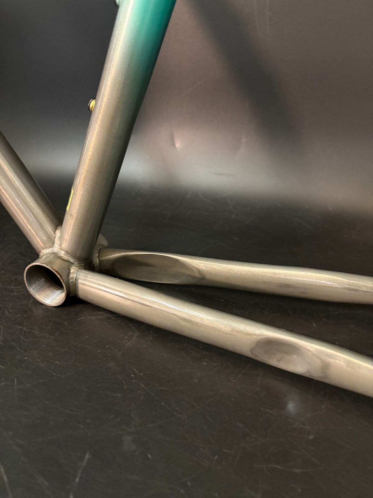 Mash Steel Frameset Teal/Raw 53cm