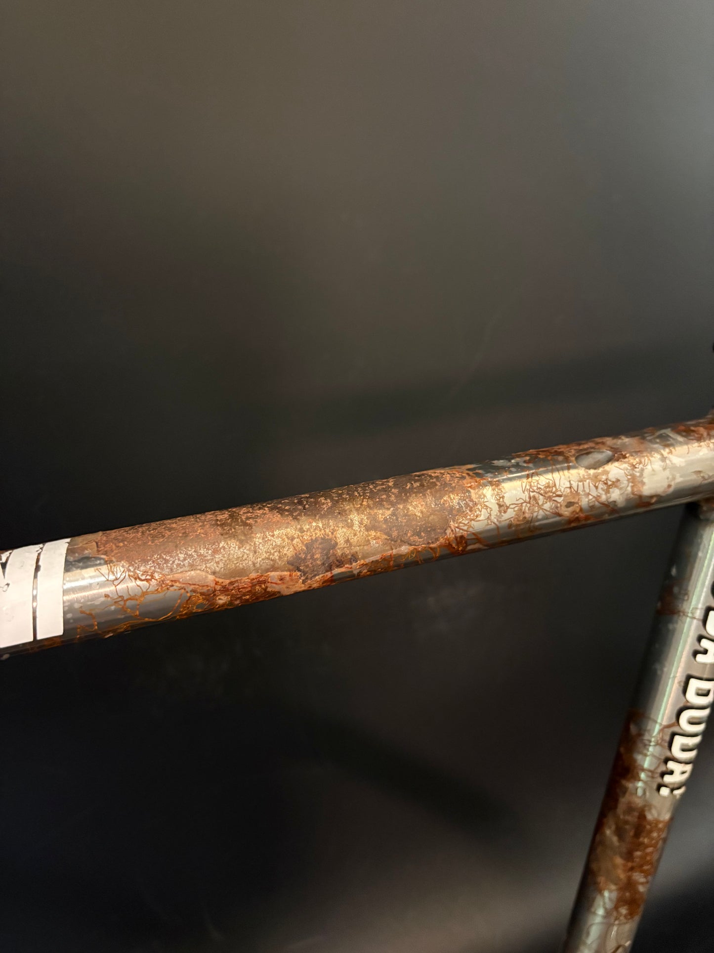 Chas’ Cinelli Mash Work Frameset Raw Prototype #1 55cm