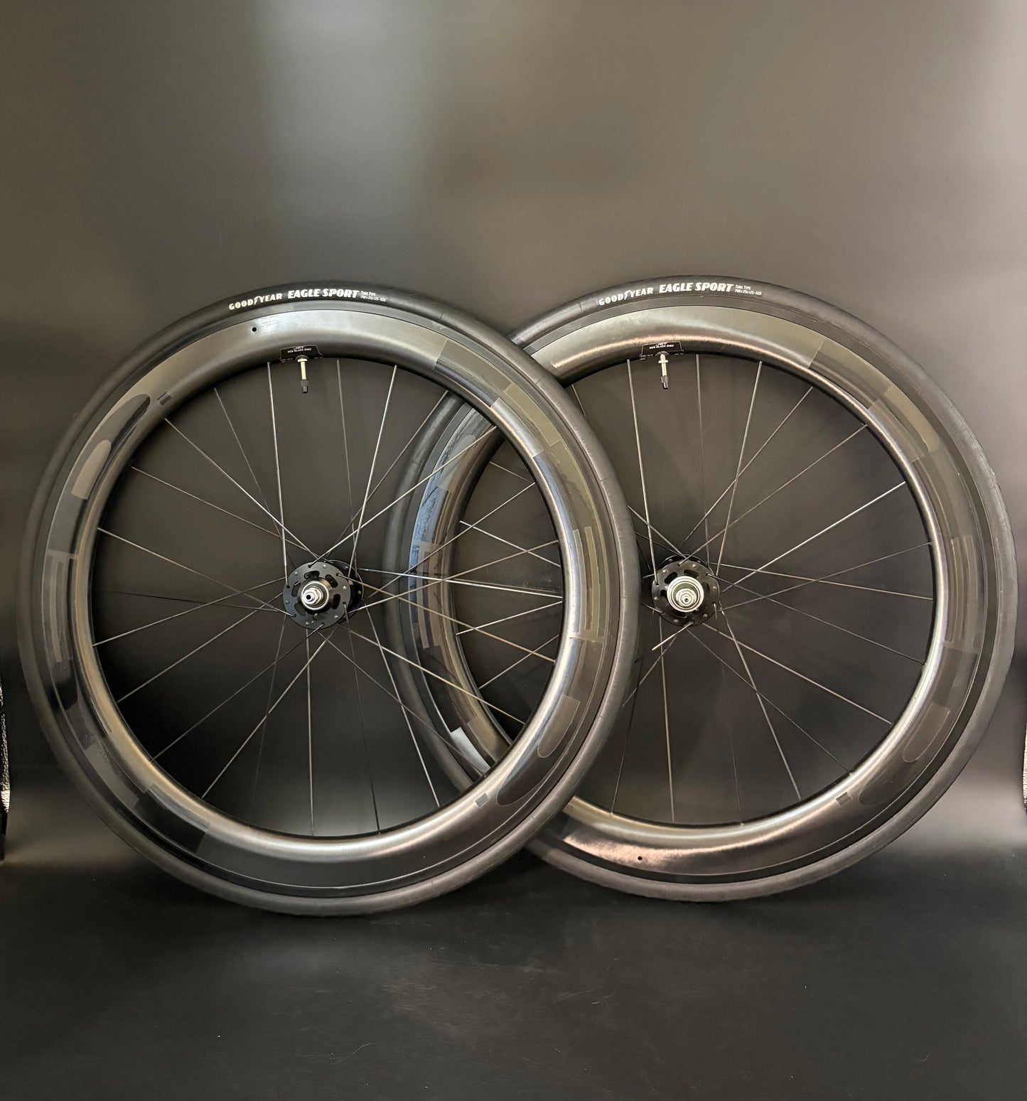HED Jet RC6 Black Disc Wheelset Carbon 24h