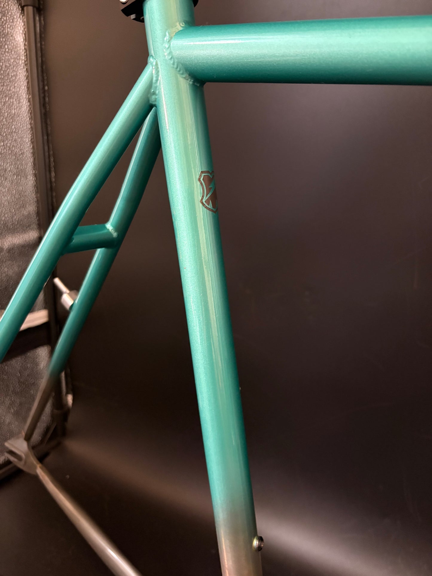 Mash Steel Frameset Teal/Raw 55cm Medium