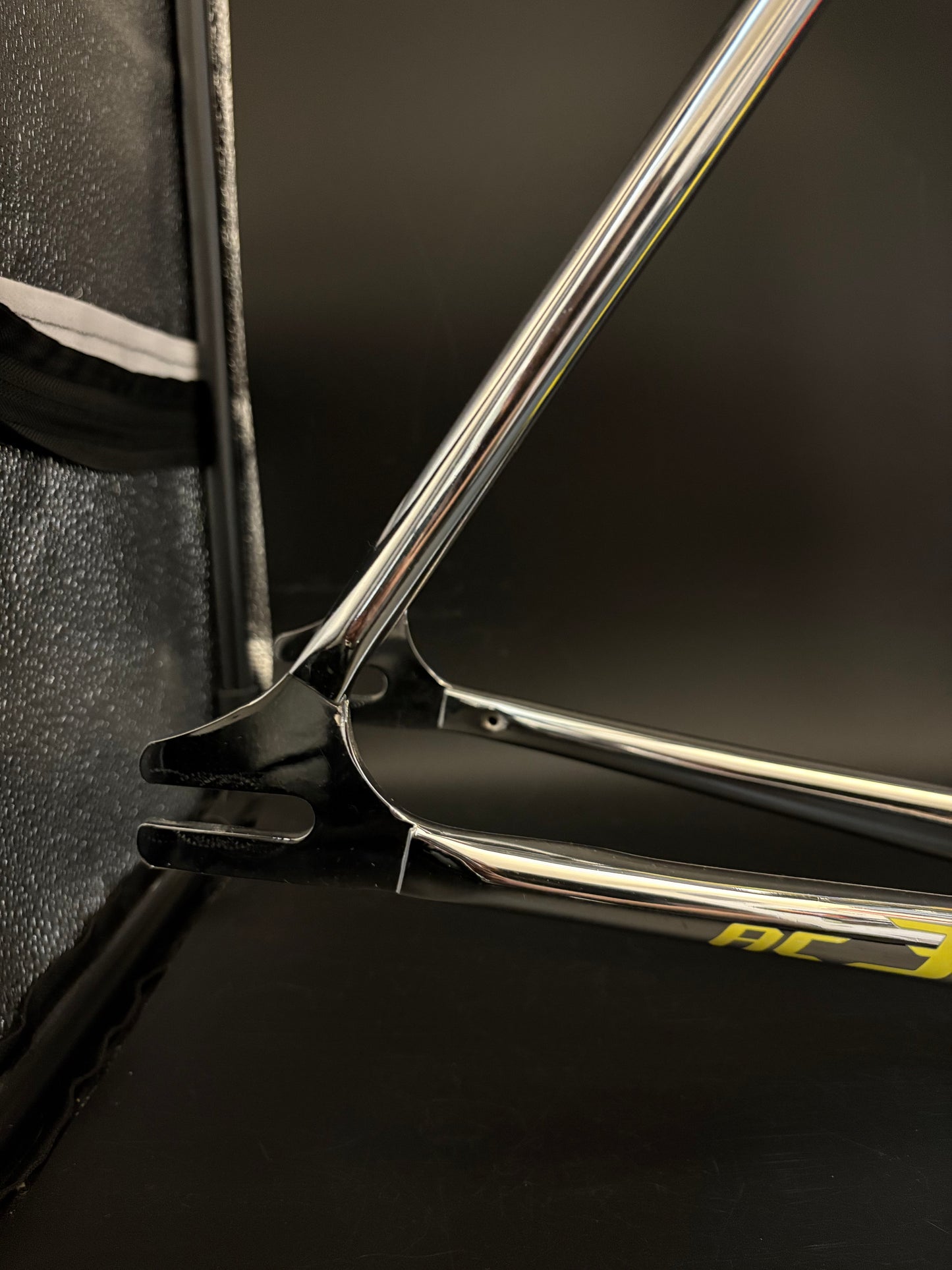 Look AC 364 Frameset Yellow/Chrome Medium