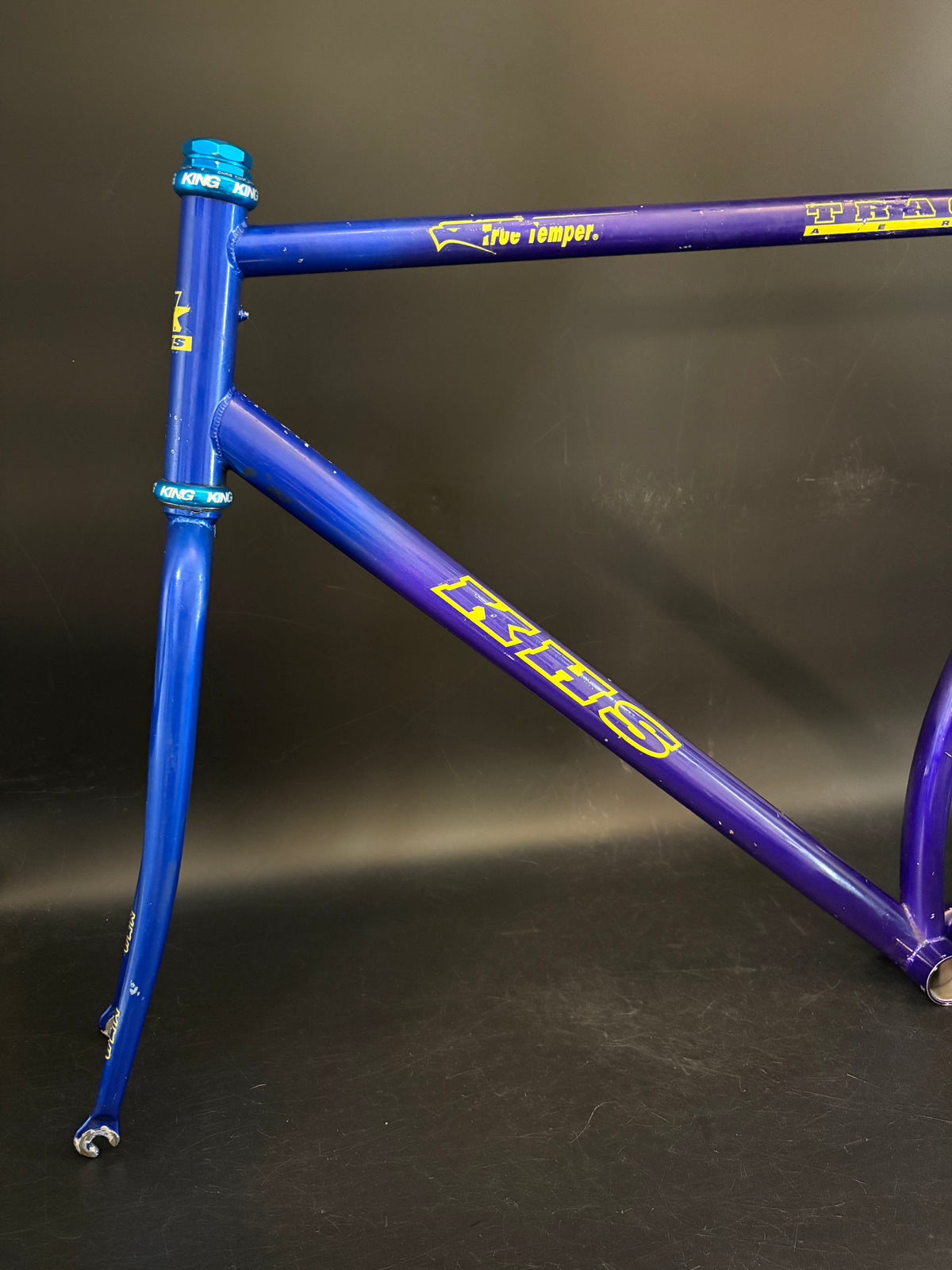 KHS Aero Track Frameset Blue/Purple Fade 55cm
