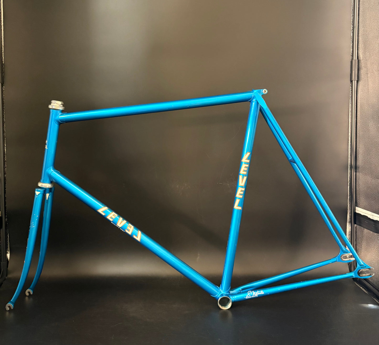 Level NJS Frameset Blue 62cm ST 59cm TT