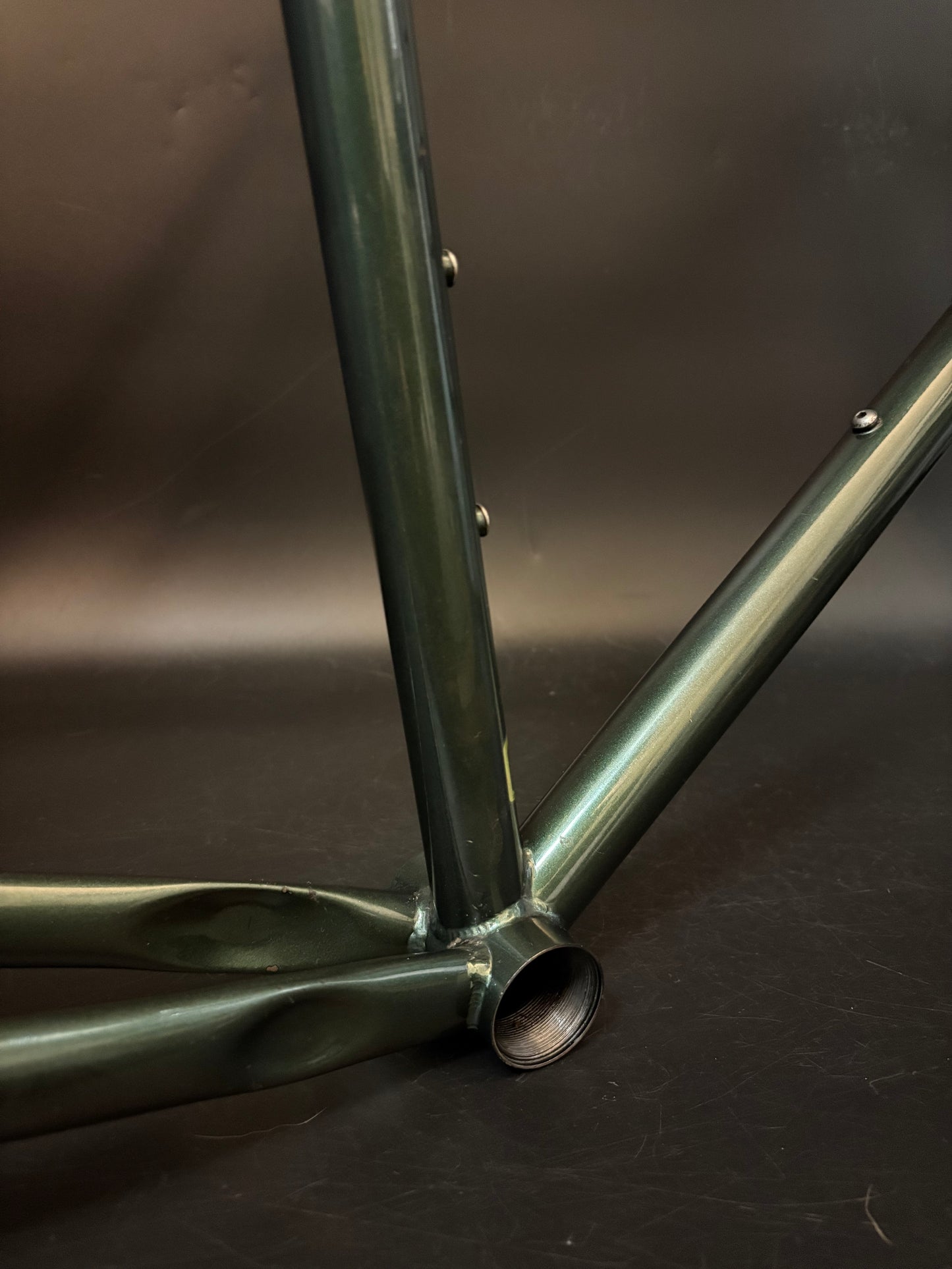Mash Steel Frameset Green 55cm w/ Mash Rack + Camo ILE x Mash Rack Bag