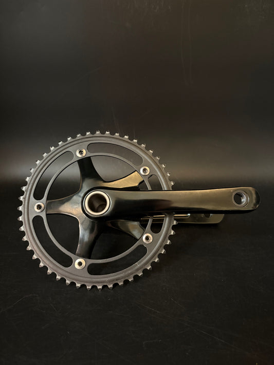 Unbranded Track Crankset Black 165mm 48t 144bcd