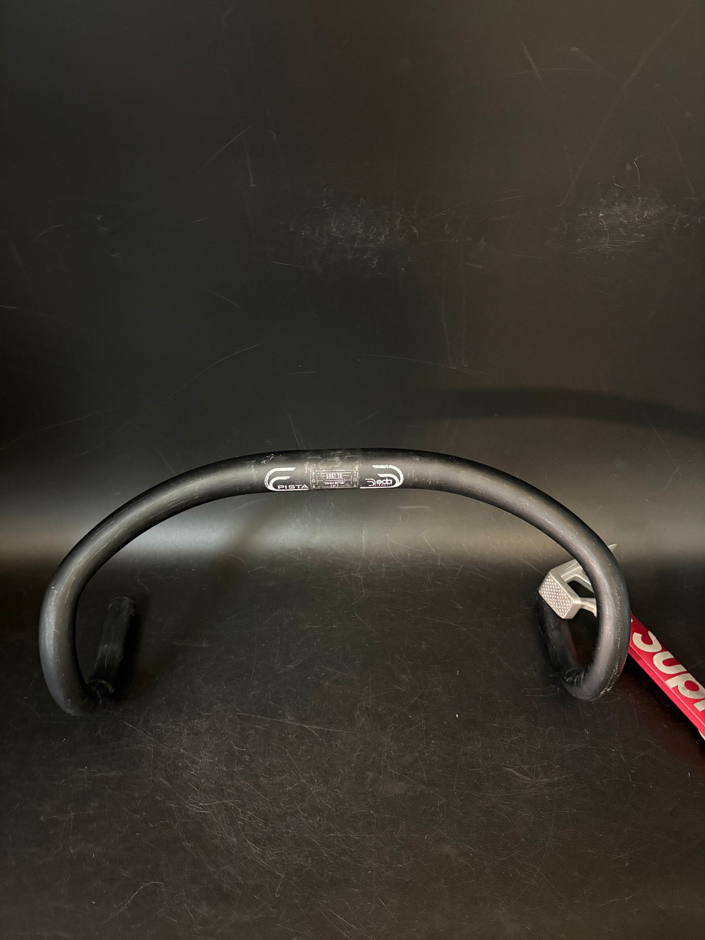 Deda Pista Track Drop Handlebar Black 40cm 31.8