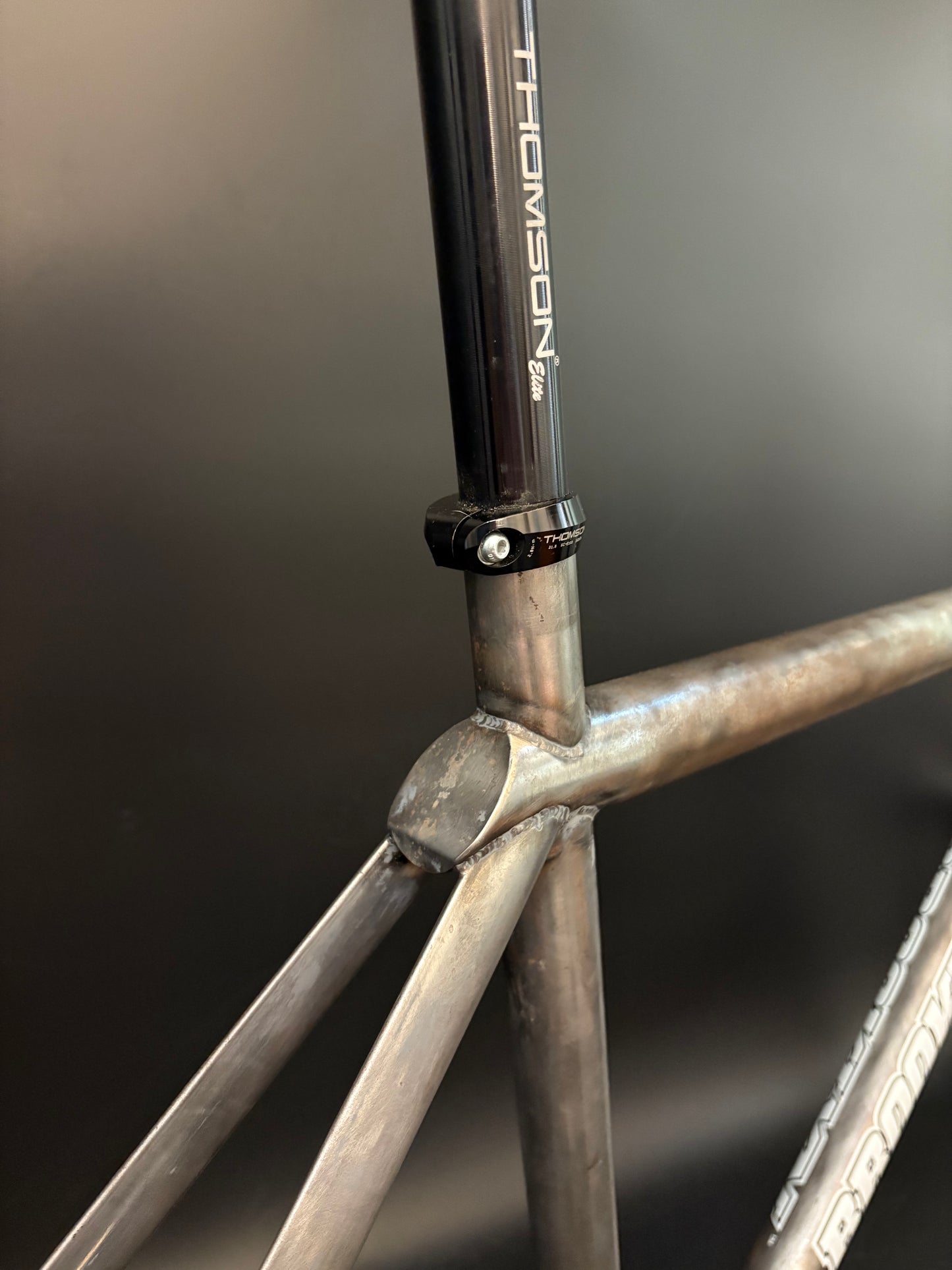 Brooklyn Machine Works Gangsta Track v1 Frameset Raw 54cm